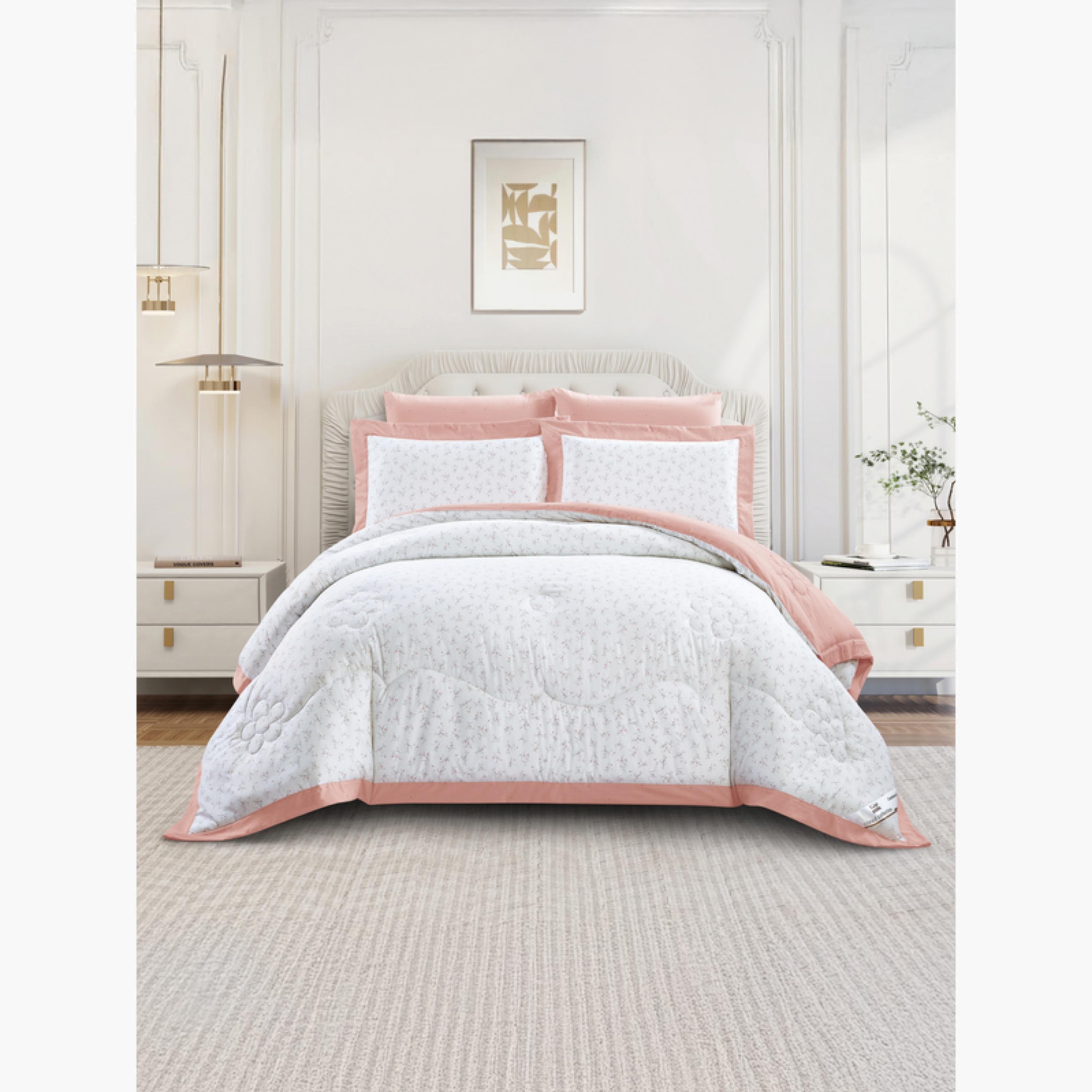 Floral Printed Double Comforter Set-household-bedding-comfortersandbedspreads-comforters-image-10