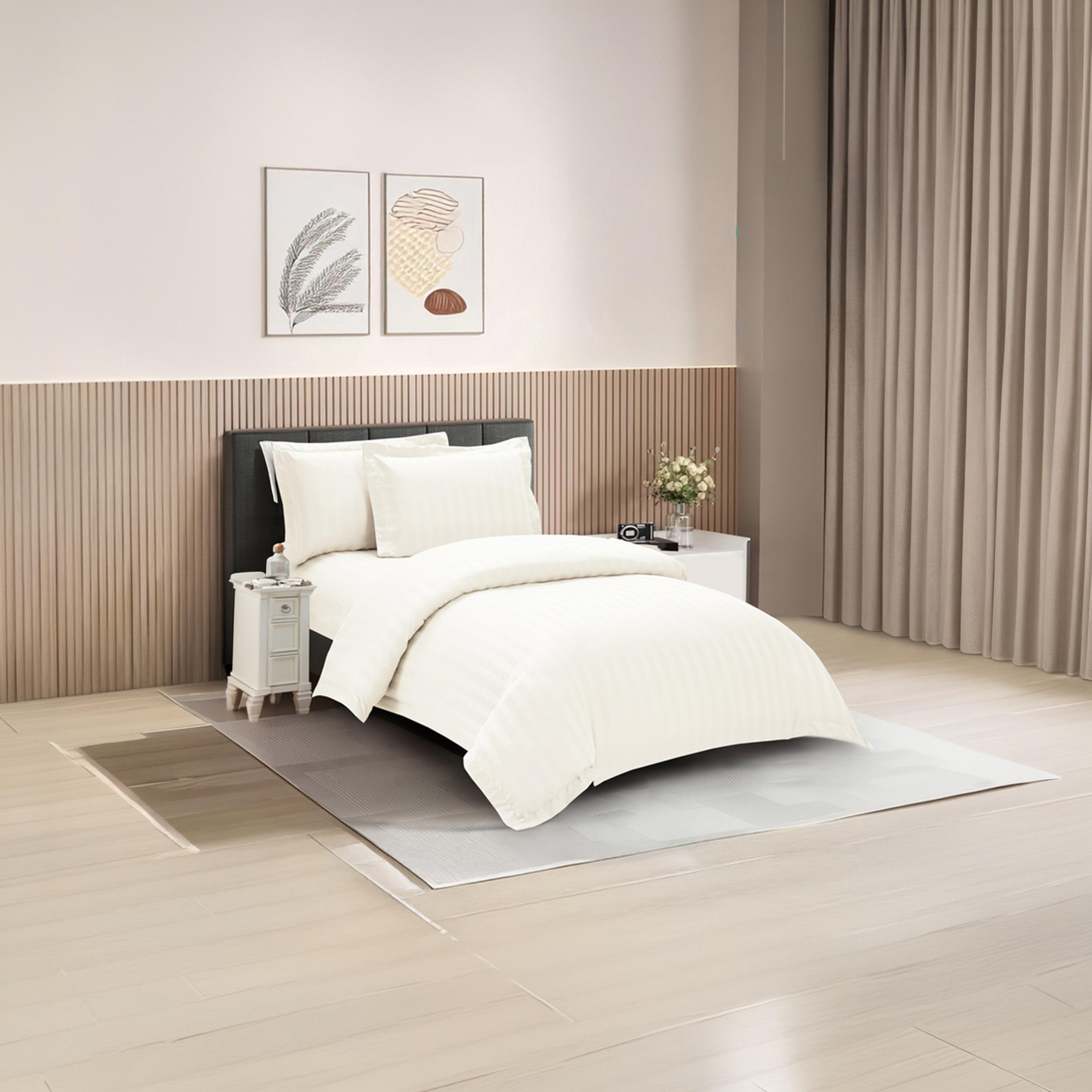 Donetella Queen Printed Side Zippers Duvet Set - 170X230 Cm-household-bedding-duvetandcovers-duvets-image-9