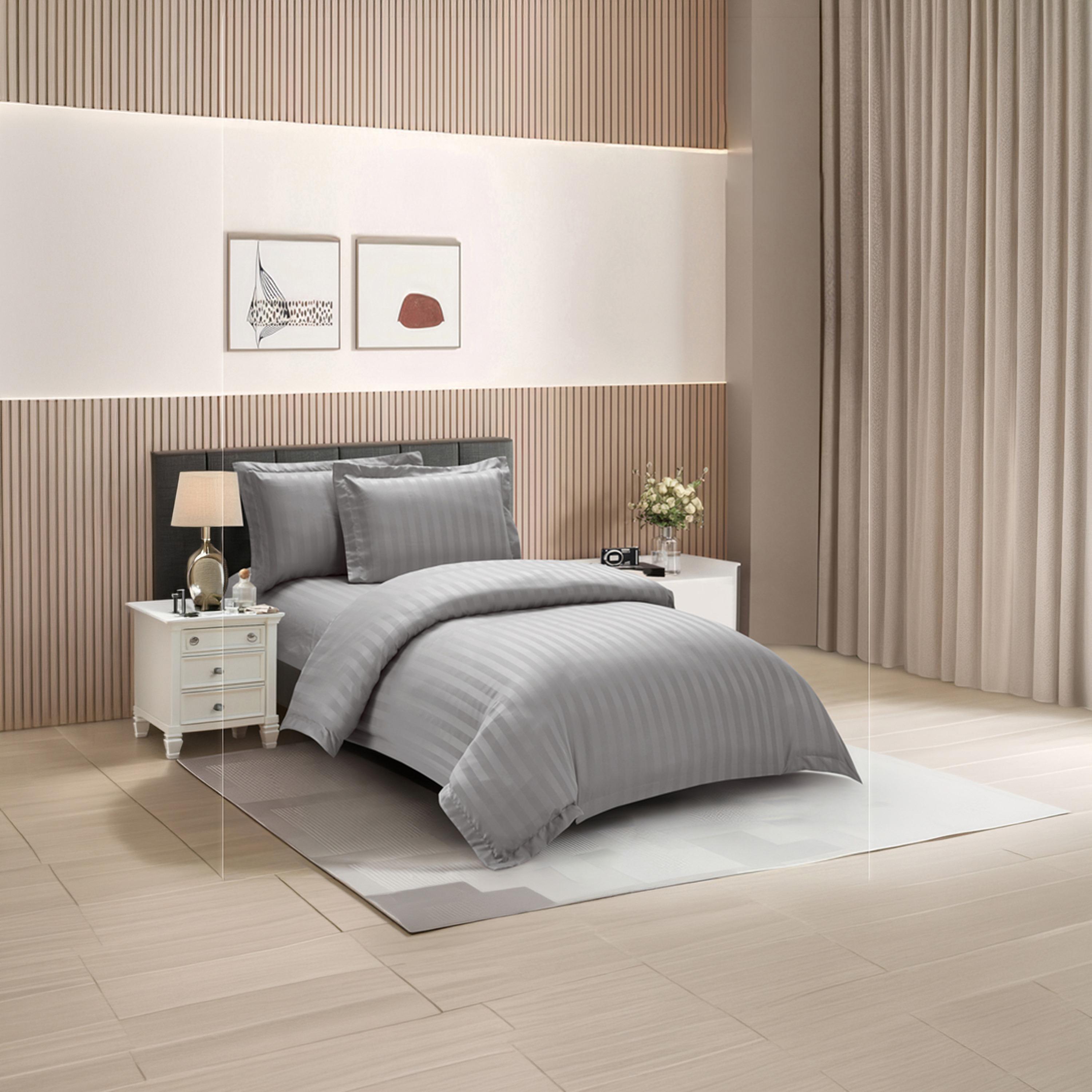Donetella Queen Printed Side Zippers Duvet Set - 170X230 Cm-household-bedding-duvetandcovers-duvets-image-16