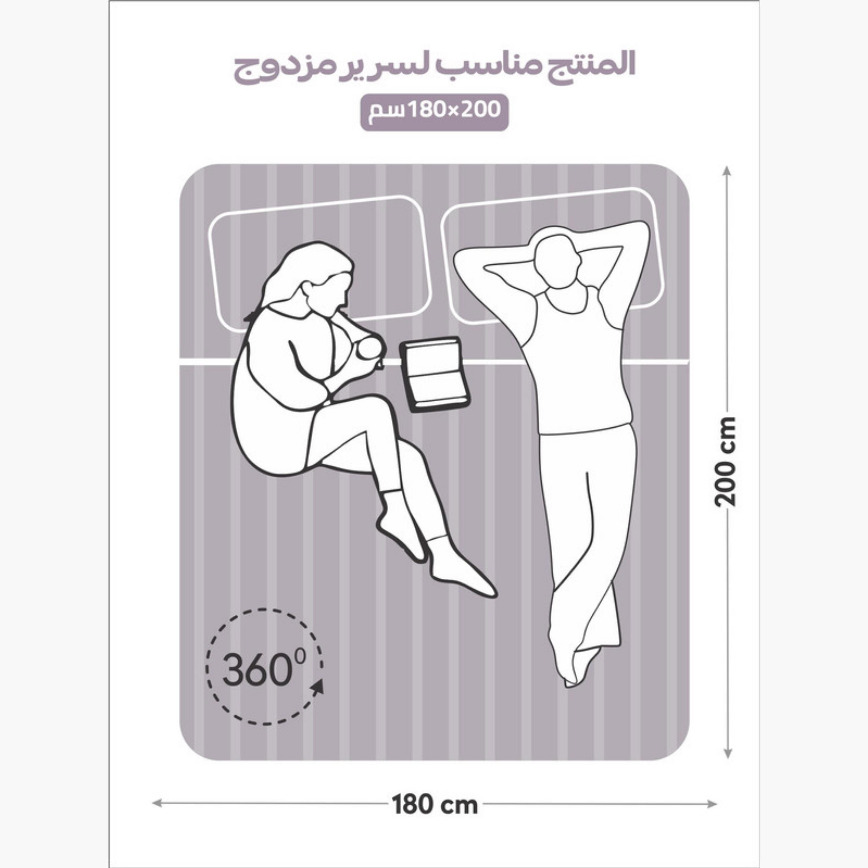 طقم شرشف مطاطي مخطط-household-bedding-sheetsandpillowcases-fittedsheets-image-41