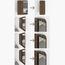 Shopndesign Sliding Wall Mirror with Hooks - 120x45 cm-InfluencerCodes_Ramadan26_All_20012026-image-3