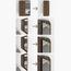 Shopndesign Sliding Wall Mirror with Hooks - 120x45 cm-InfluencerCodes_Ramadan26_All_20012026-image-3
