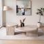 Supreme 2-Piece Travertine Top Coffee Table Set-InfluencerCodes_Ramadan26_All_20012026-image-1