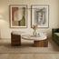 Supreme 2-Piece Travertine Top and Walnut Base Coffee Table Set-InfluencerCodes_Ramadan26_All_20012026-image-2
