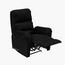 Back Comfort ChillSeat Velvet Recliner-furniture-sofaandseating-recliners-image-7