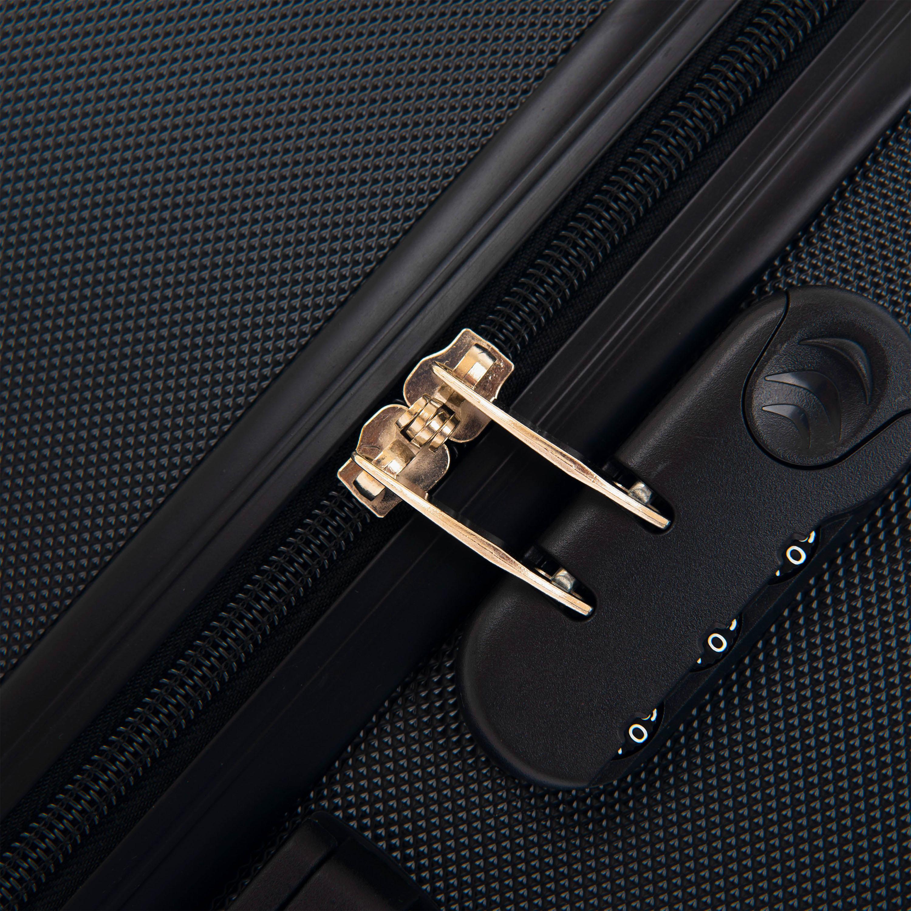 New Travel Set of 3 ABS Hard Sided 4-Wheeler Spinner Trolley Bag with Combination Lock-travel-luggagesandbags-luggage-image-12
