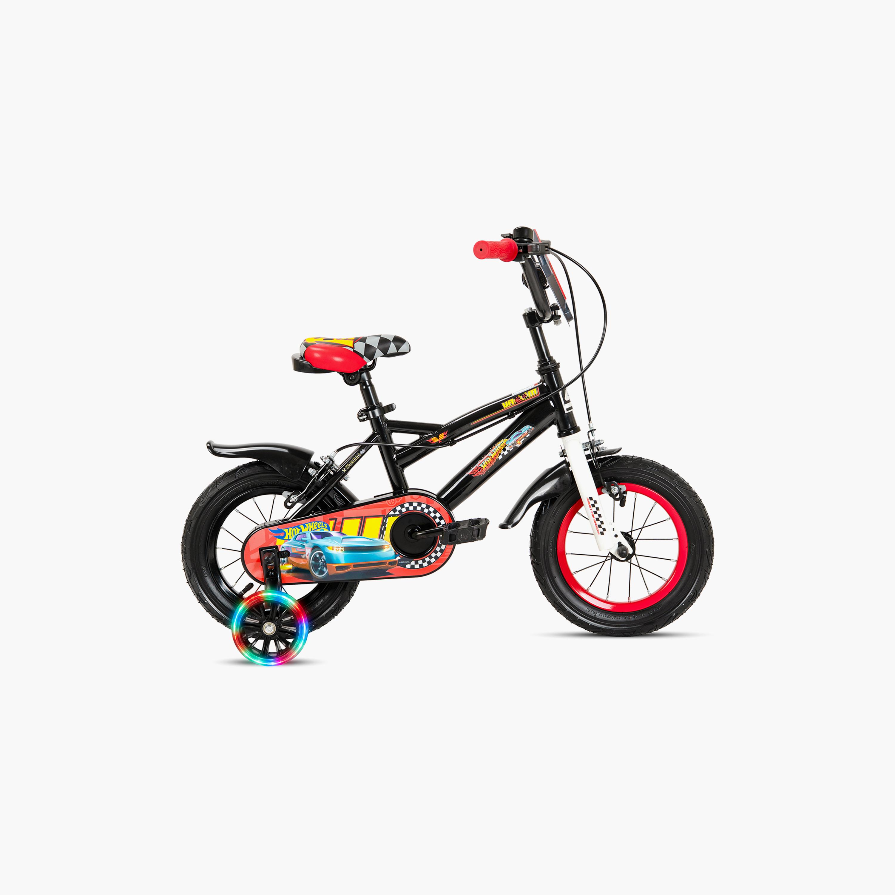SPARTAN Mattel Hot Wheels Bicycle with Training Wheels -12 Inch-toys-outdoor-bikesandrideons-bikes-image-2