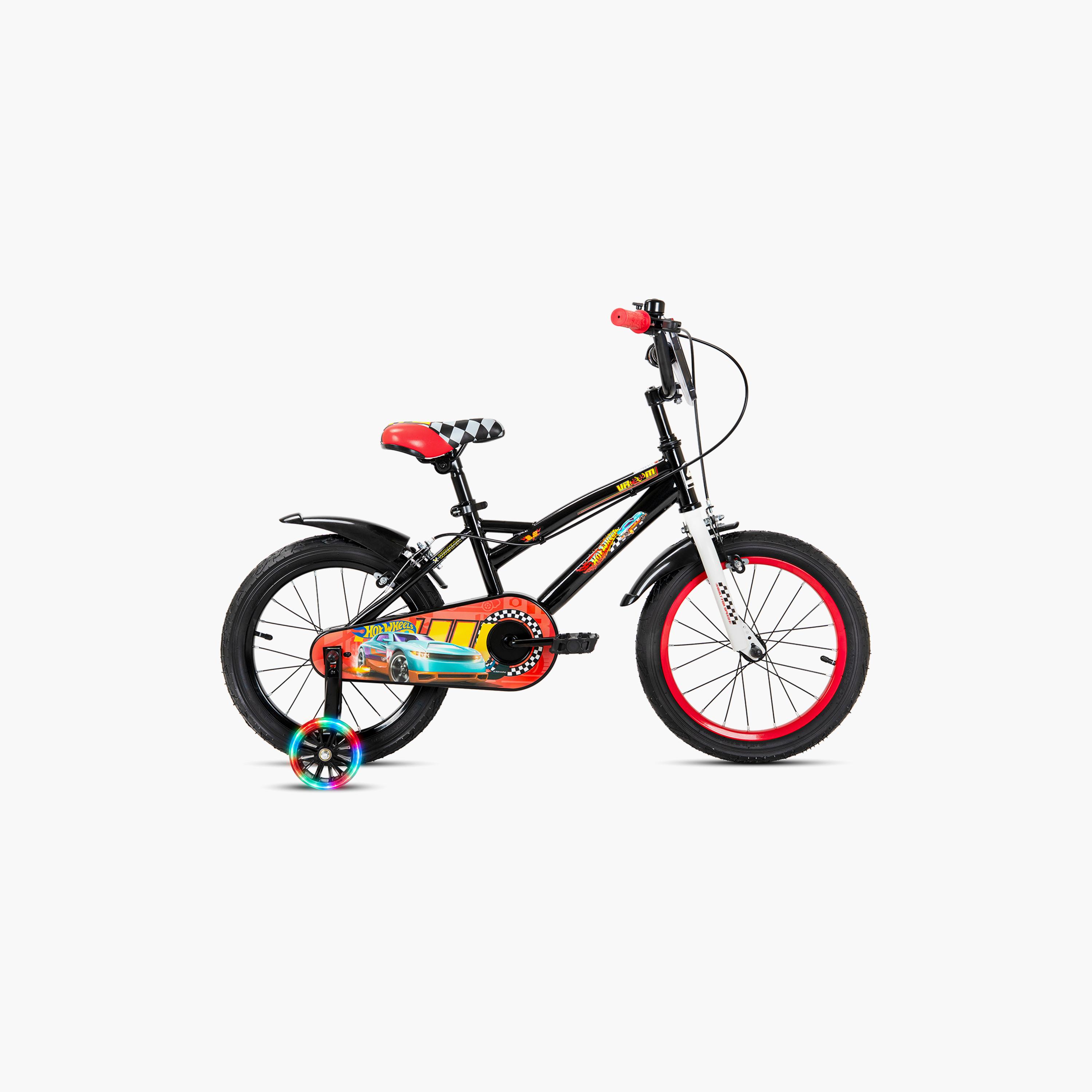SPARTAN Mattel Hot Wheels Bicycle with Training Wheels -16 Inch-toys-outdoor-bikesandrideons-bikes-image-2
