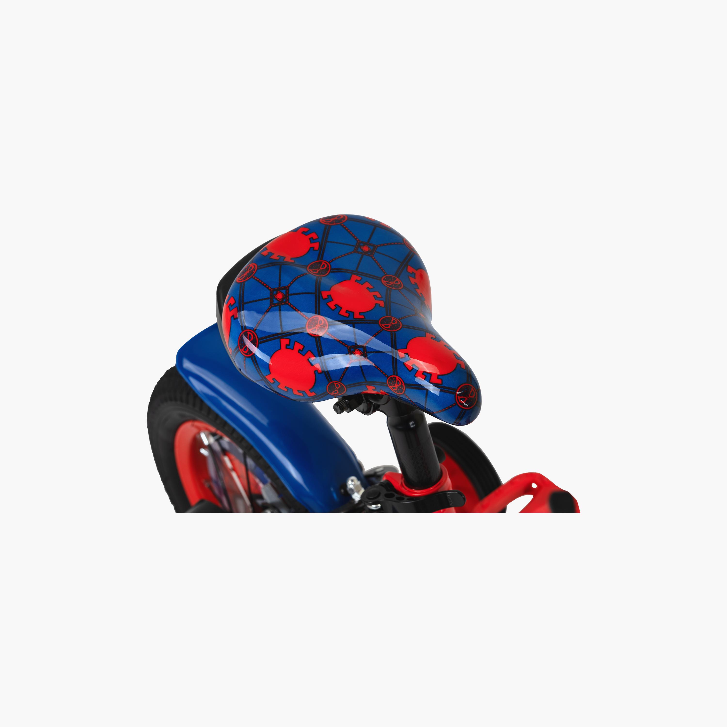SPARTAN Marvel Spiderman Bicycle with Training Wheels -14 Inch-toys-outdoor-bikesandrideons-bikes-image-3