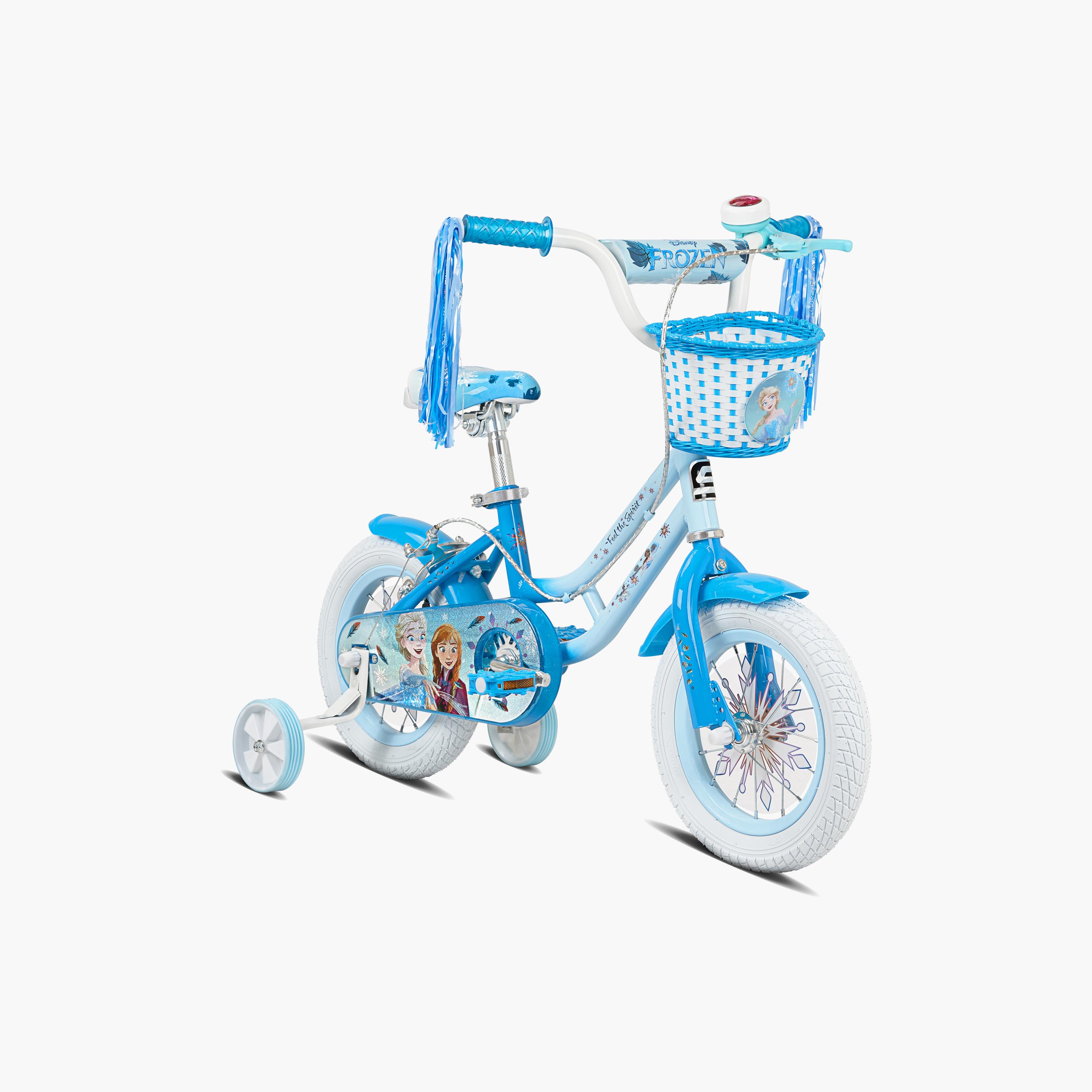 SPARTAN Disney Frozen Winter Frost Bicycle with Removable Wheels -12 Inch-toys-outdoor-bikesandrideons-bikes-image-1