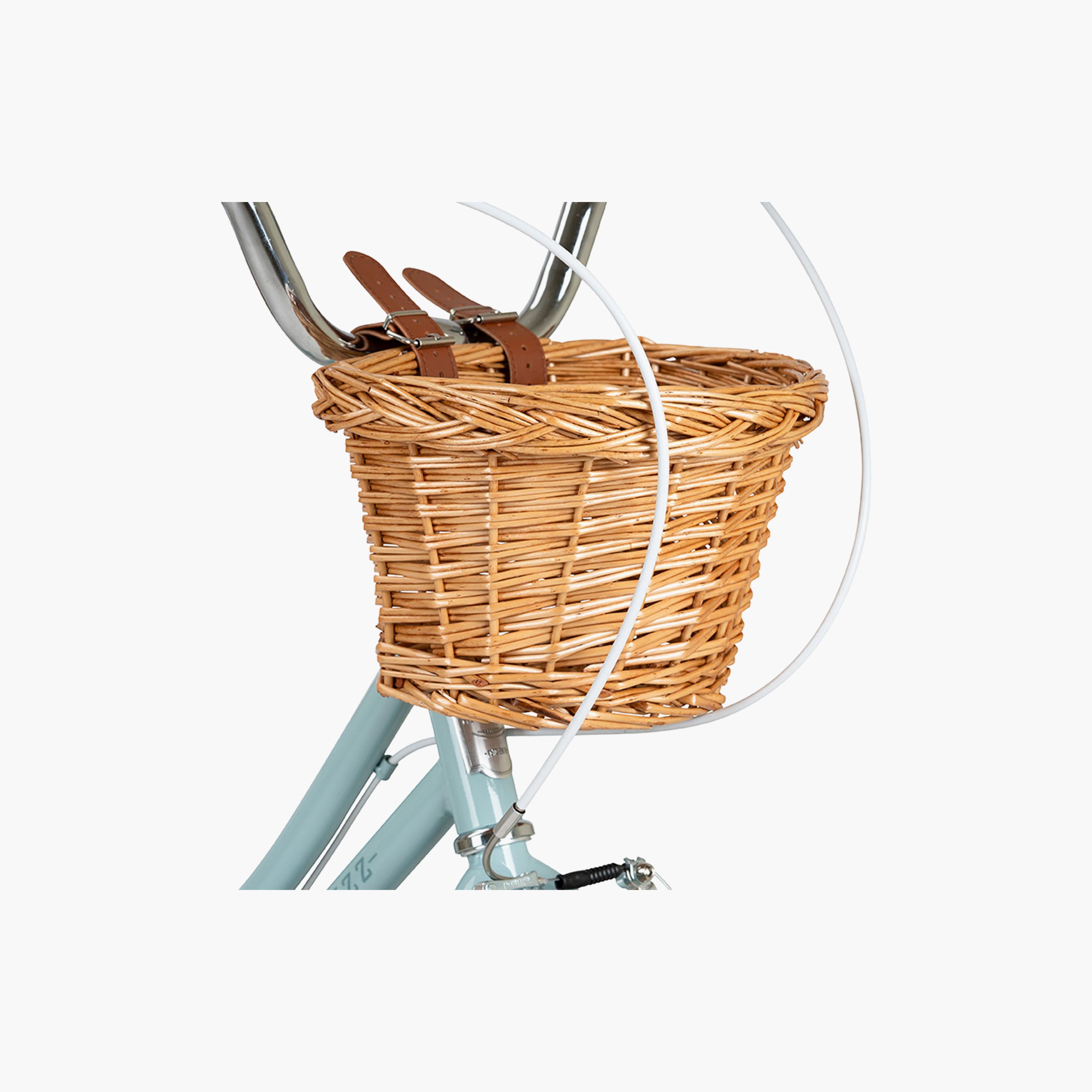 Rizz Platinum Junior Bicycle with Basket & Training Wheels - 18 Inch - Gray Gloss-toys-outdoor-bikesandrideons-bikes-image-4