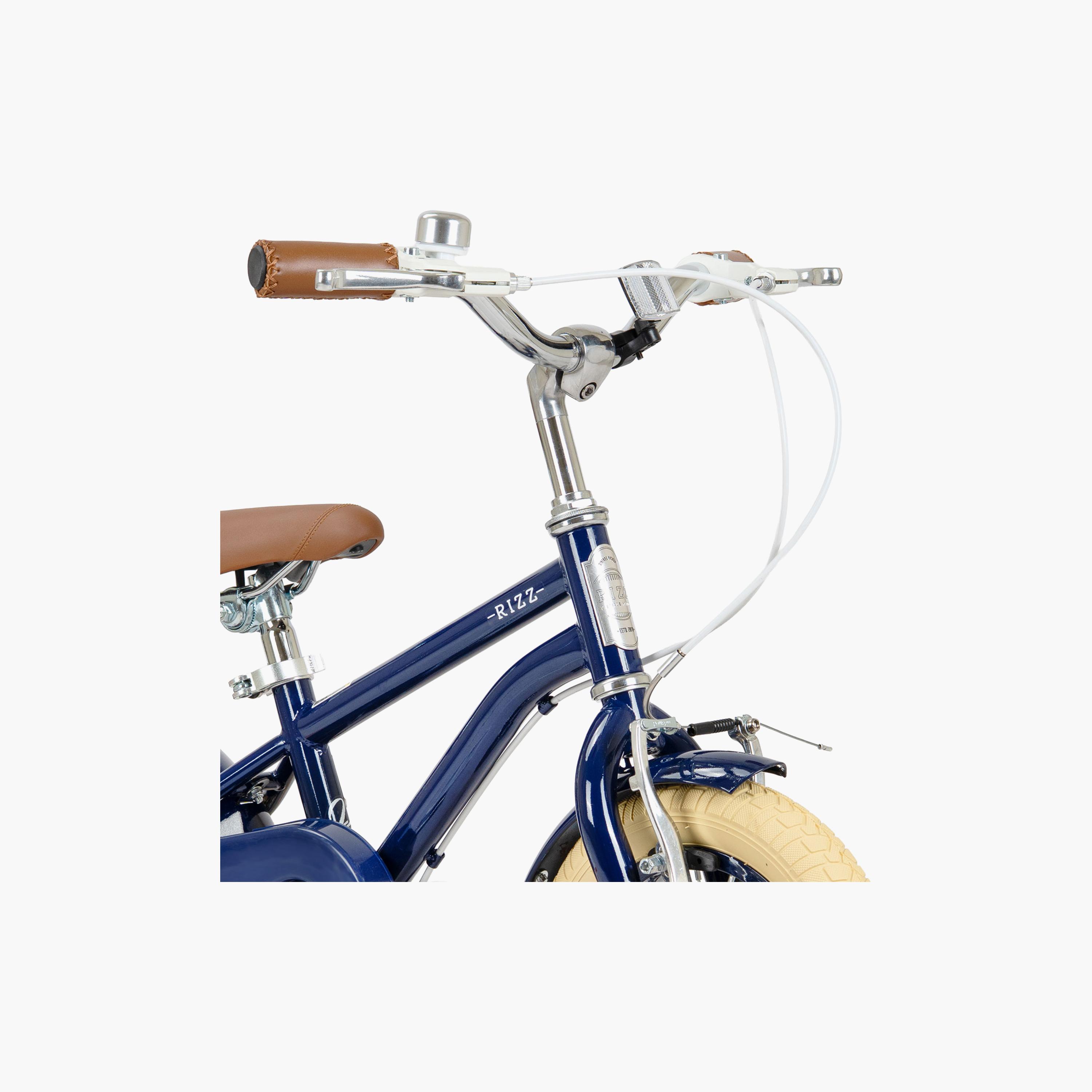 Rizz Platinum Junior Bicycle with Training Wheels - 12 Inch - Navy Gloss-toys-outdoor-bikesandrideons-bikes-image-10
