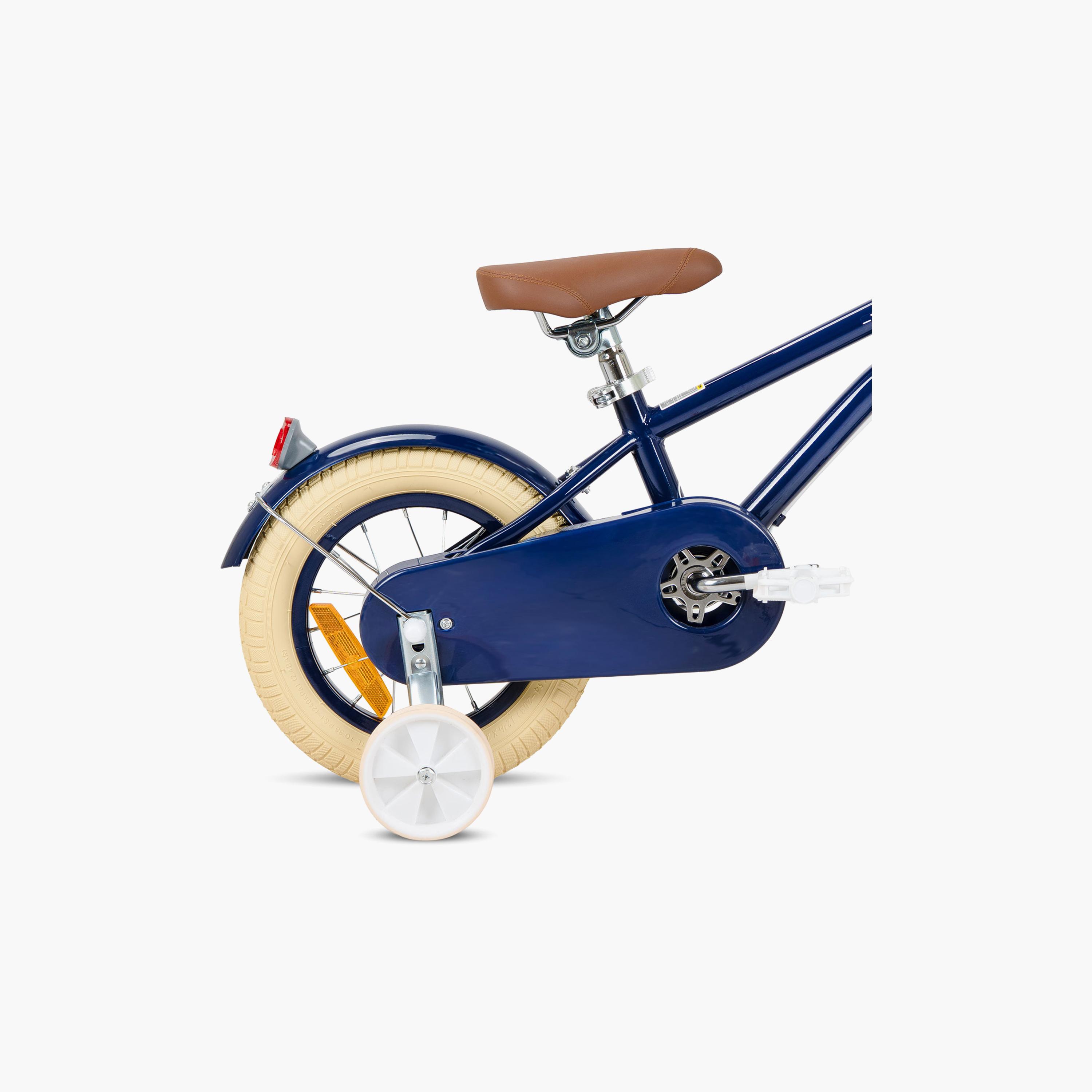 Rizz Platinum Junior Bicycle with Training Wheels - 12 Inch - Navy Gloss-toys-outdoor-bikesandrideons-bikes-image-2