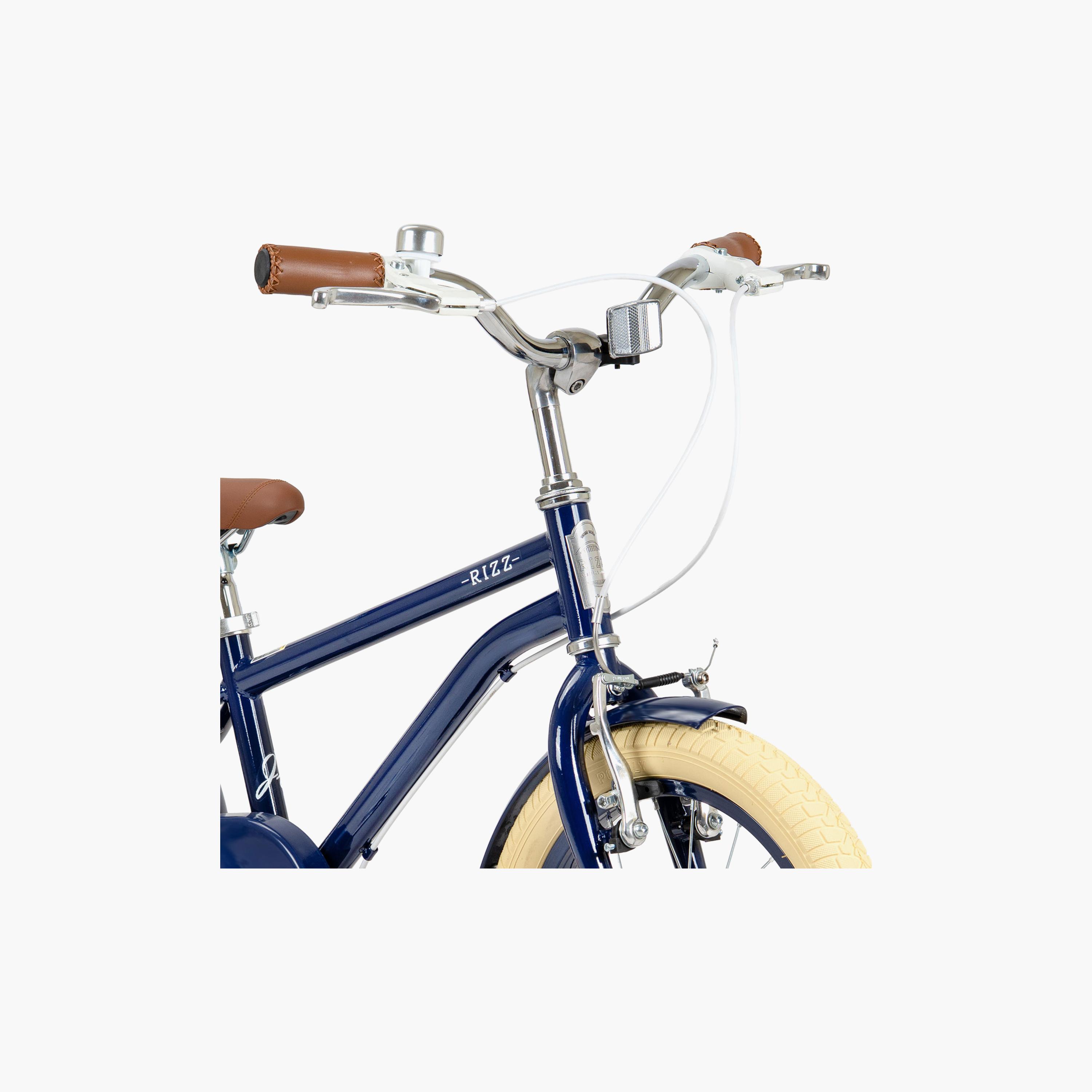 Rizz Platinum Junior Bicycle with Training Wheels - 14 Inch - Navy Gloss-toys-outdoor-bikesandrideons-bikes-image-5