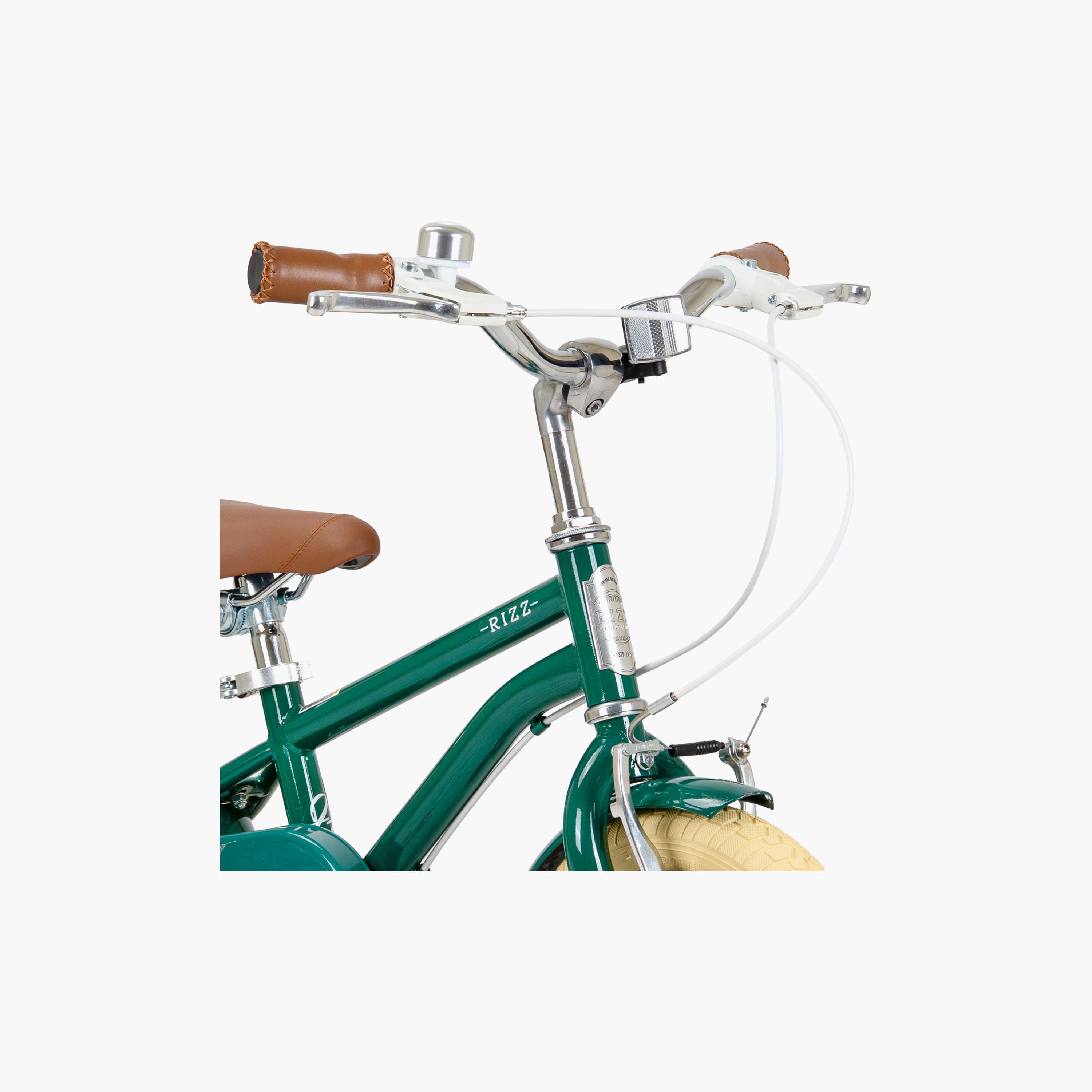 Rizz Platinum Junior Bicycle with Training Wheels - 12 Inch - Green Gloss-toys-outdoor-bikesandrideons-bikes-image-10