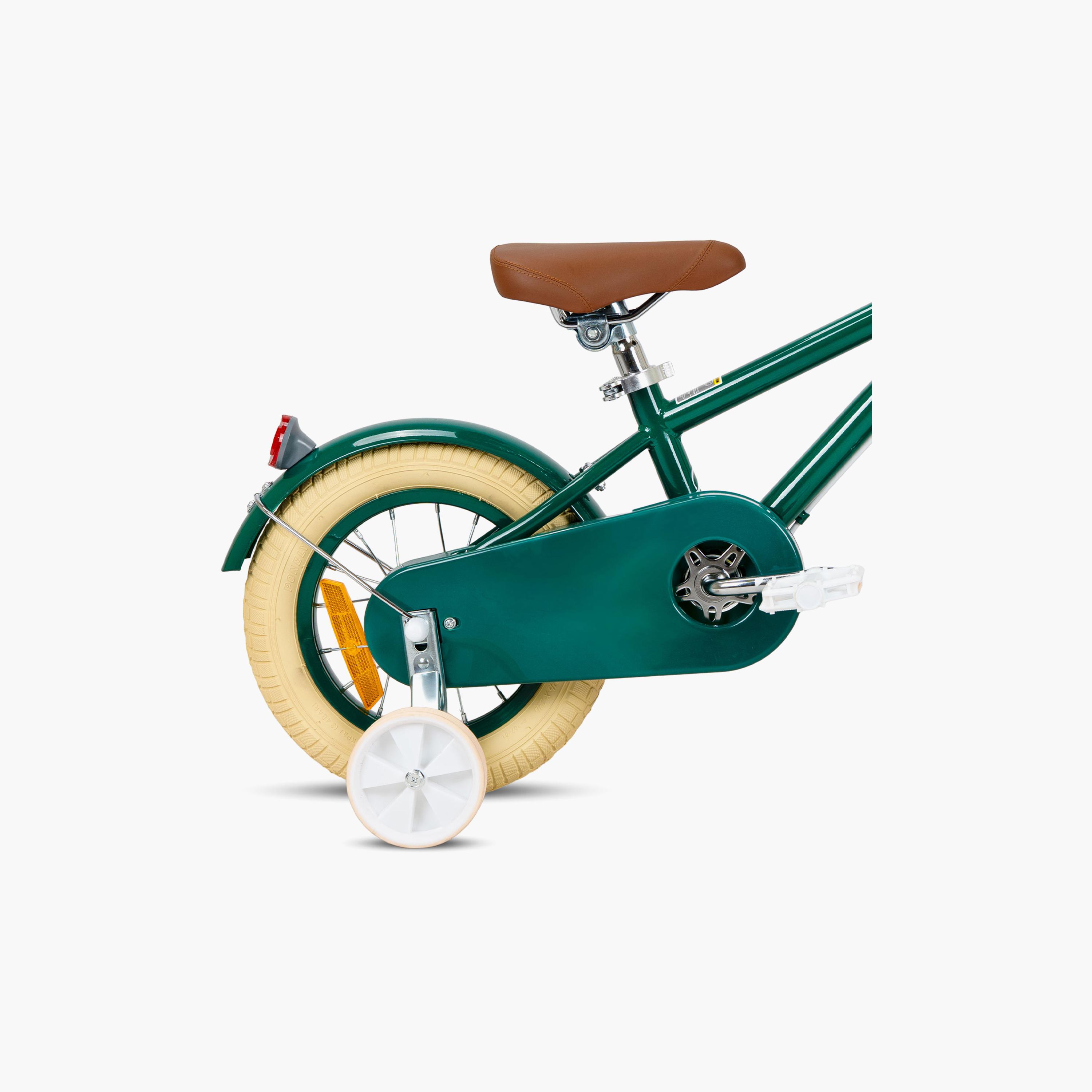 Rizz Platinum Junior Bicycle with Training Wheels - 12 Inch - Green Gloss-toys-outdoor-bikesandrideons-bikes-image-3