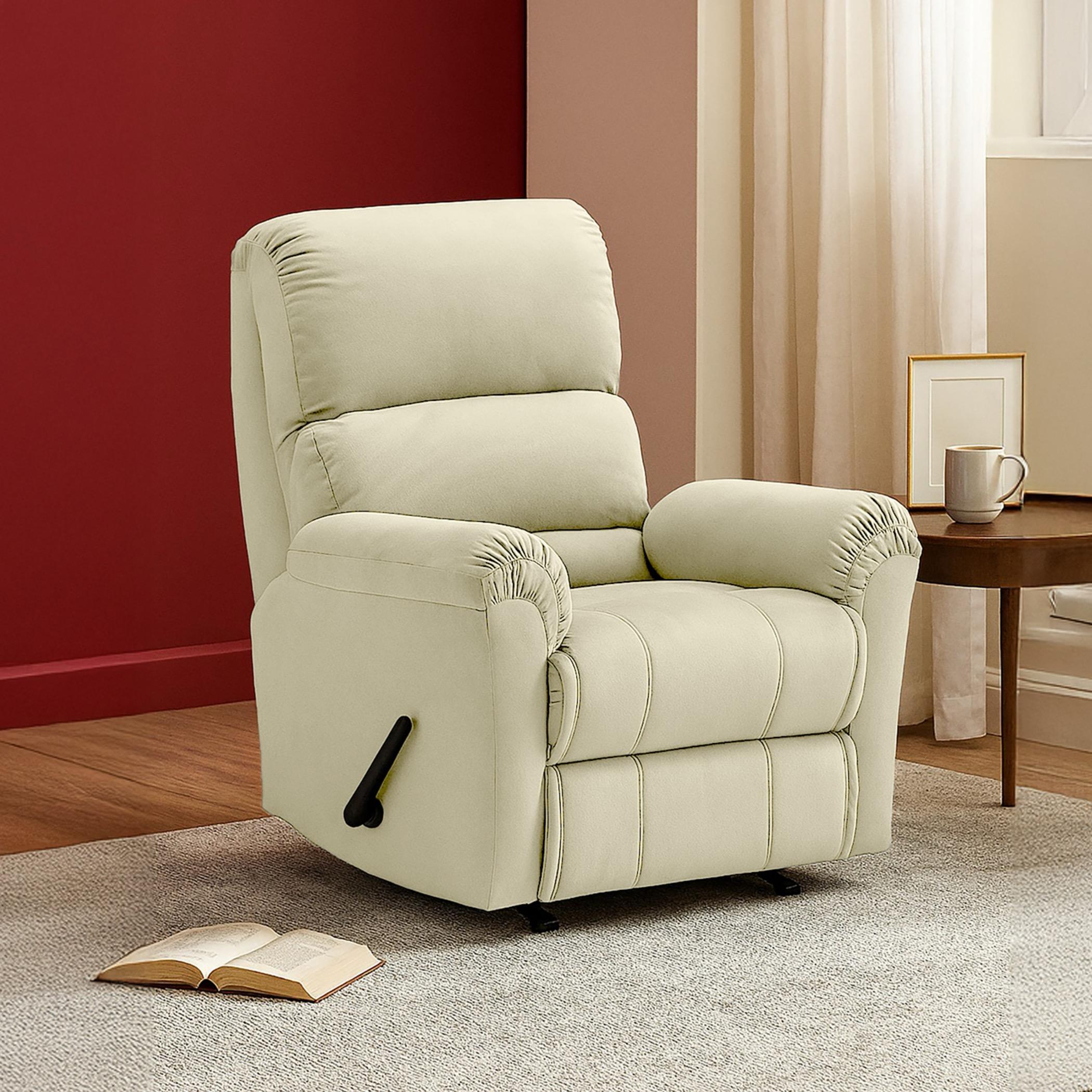 Classic Velvet Recliner Chair-furniture-sofaandseating-recliners-image-1