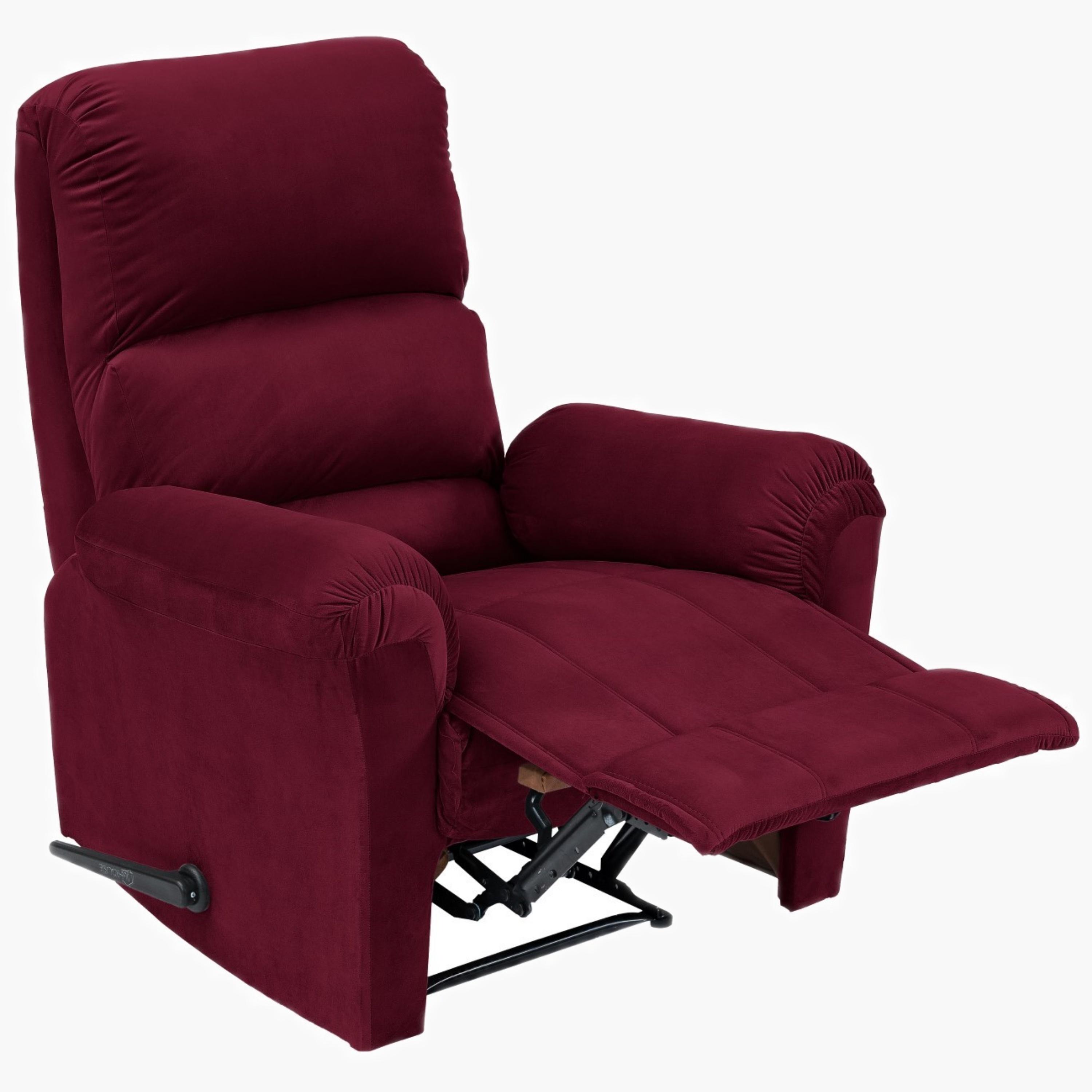 Classic Velvet Recliner Chair-furniture-sofaandseating-recliners-image-5
