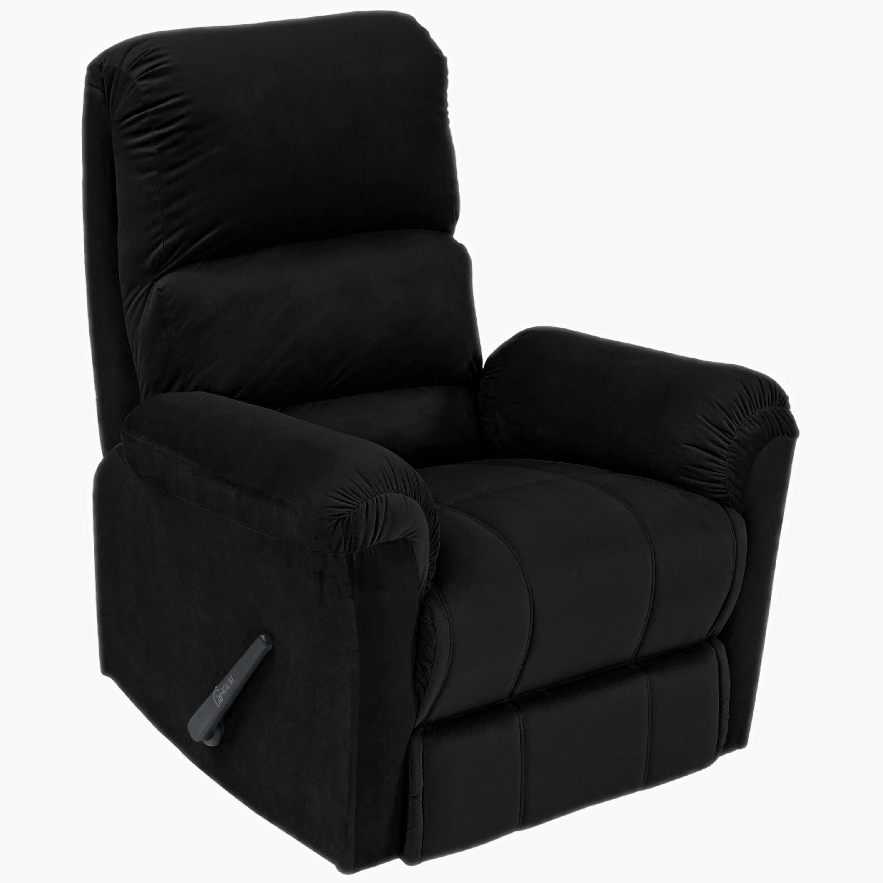 Classic Velvet Recliner Chair-furniture-sofaandseating-recliners-image-2