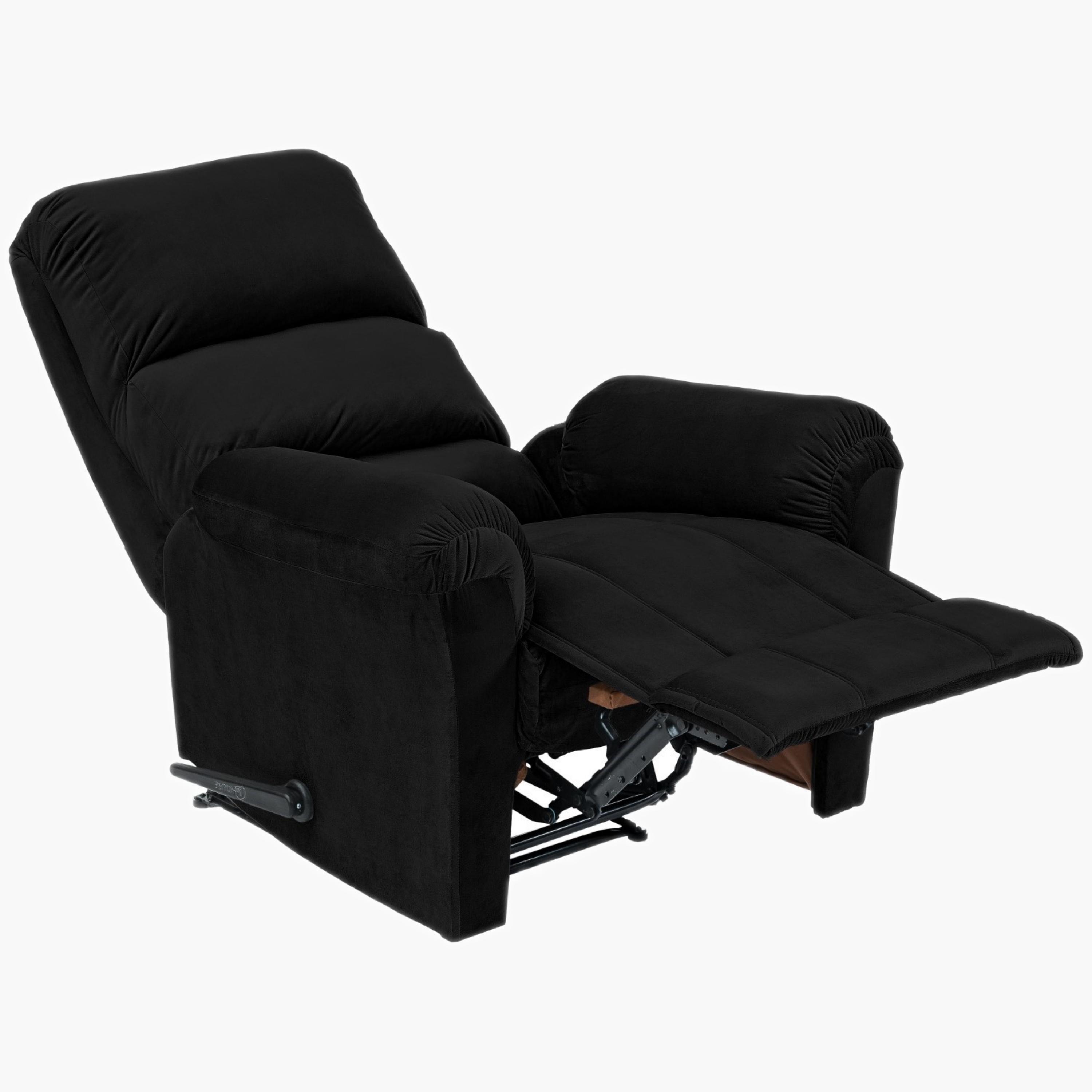 Classic Velvet Recliner Chair-furniture-sofaandseating-recliners-image-4