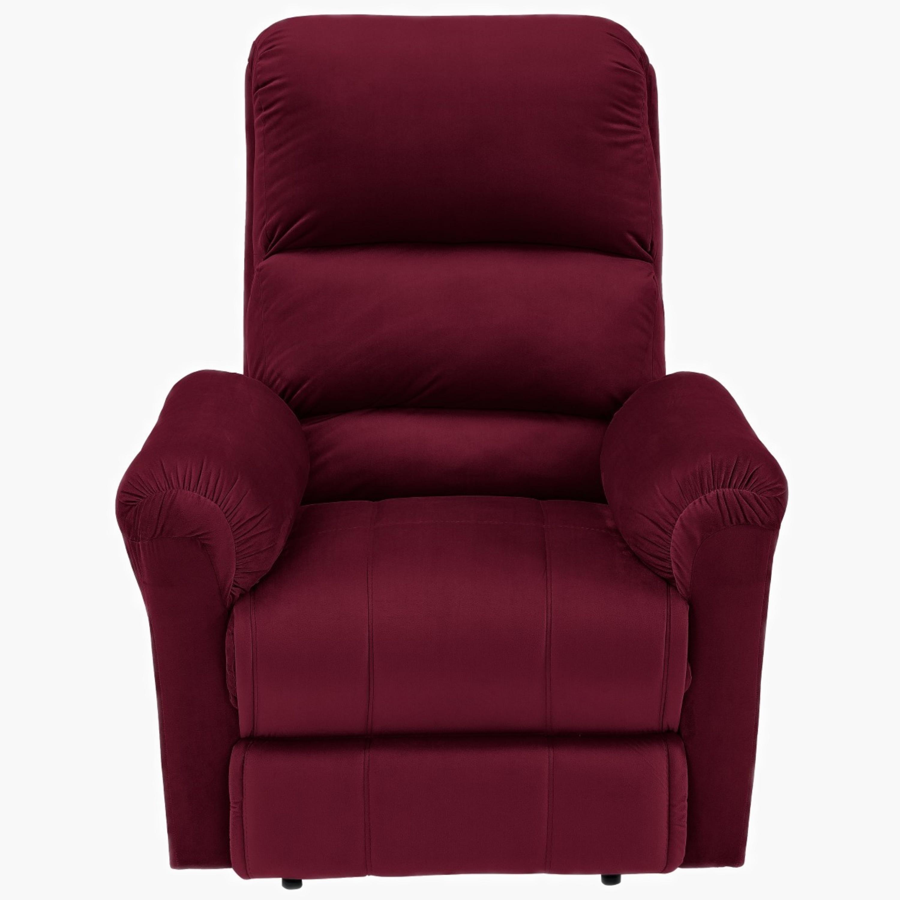 Velvet Rocker Recliner Chair-furniture-sofaandseating-recliners-image-4
