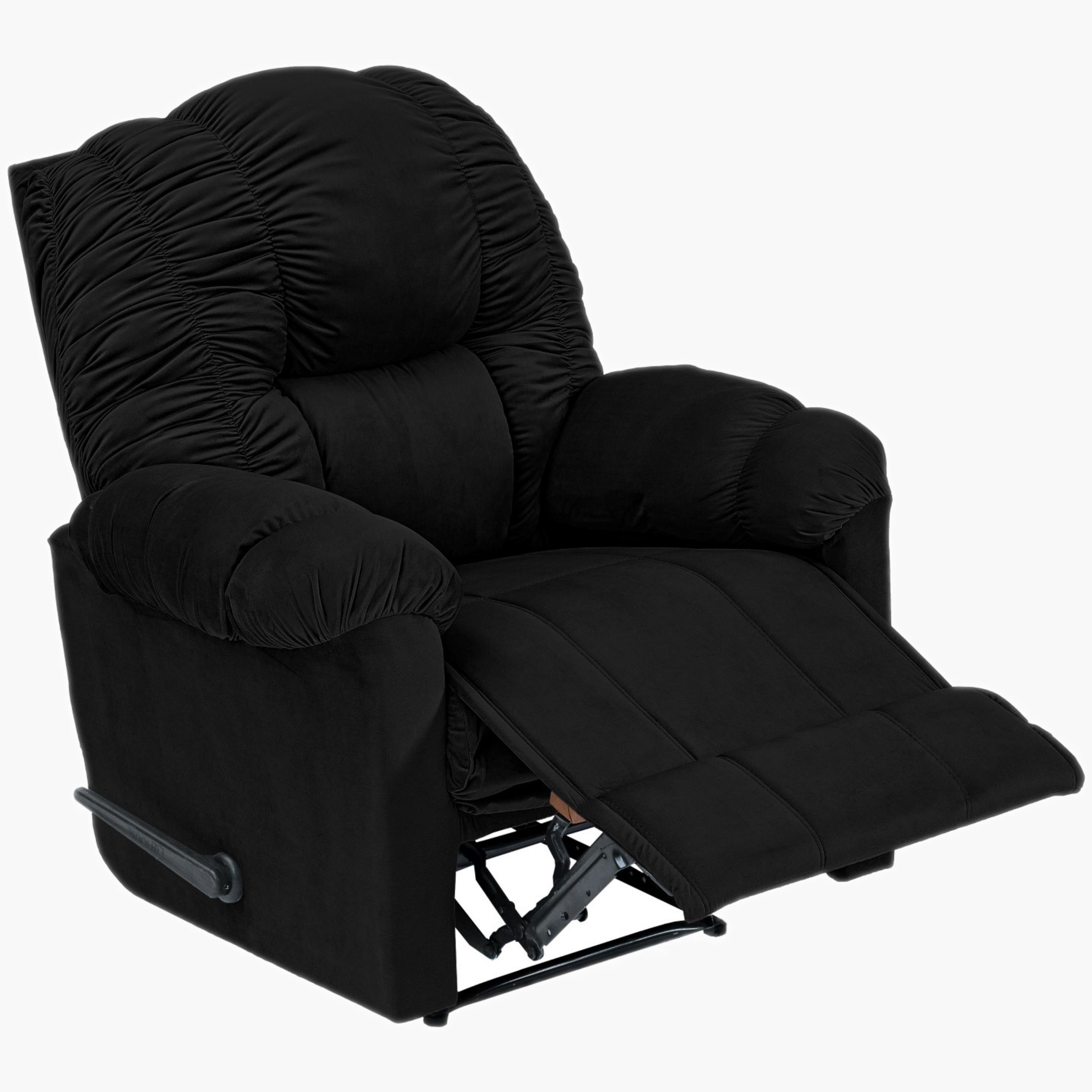 Plush Velvet Recliner Chair-furniture-sofaandseating-recliners-image-2