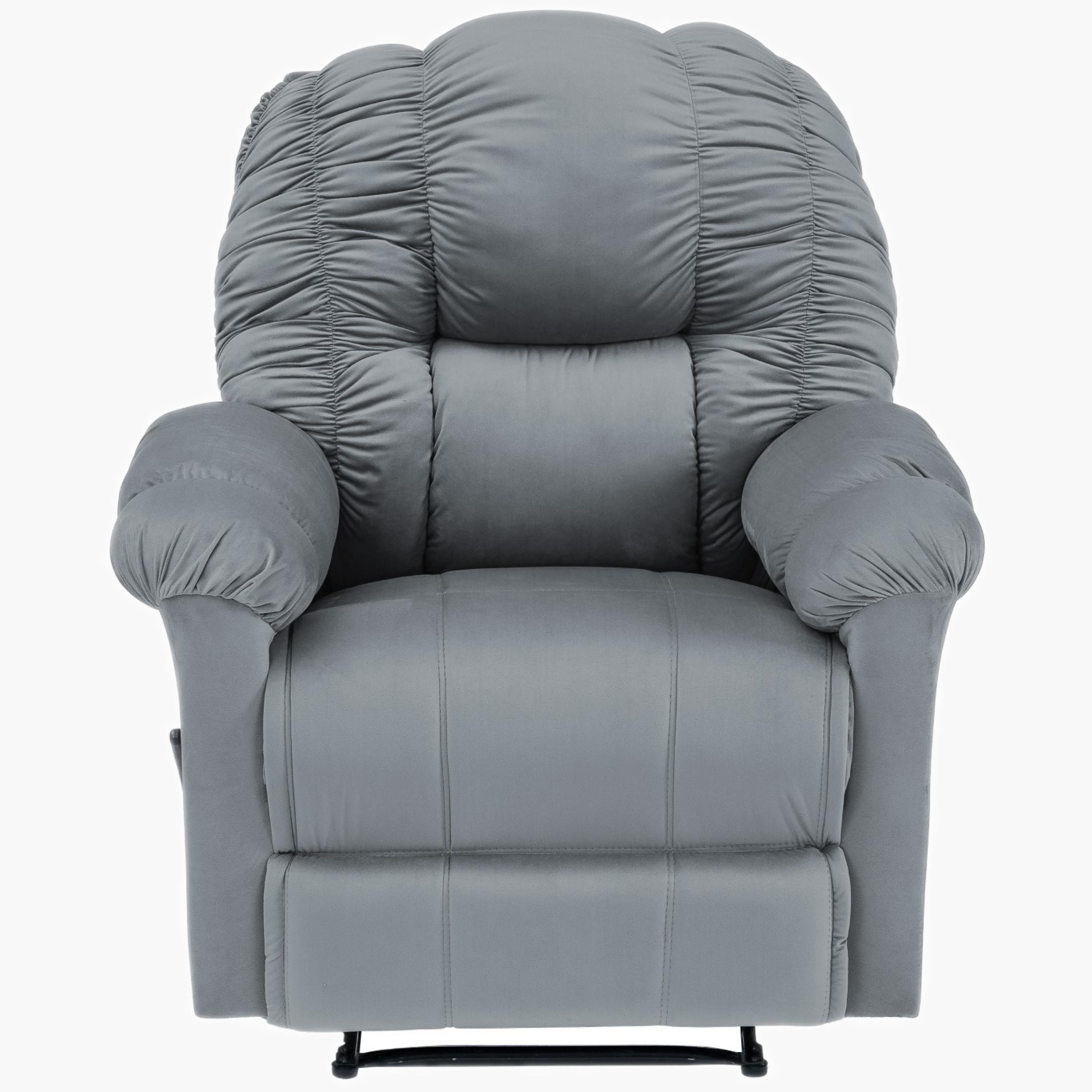 Velvet Recliner Chair-furniture-sofaandseating-recliners-image-3
