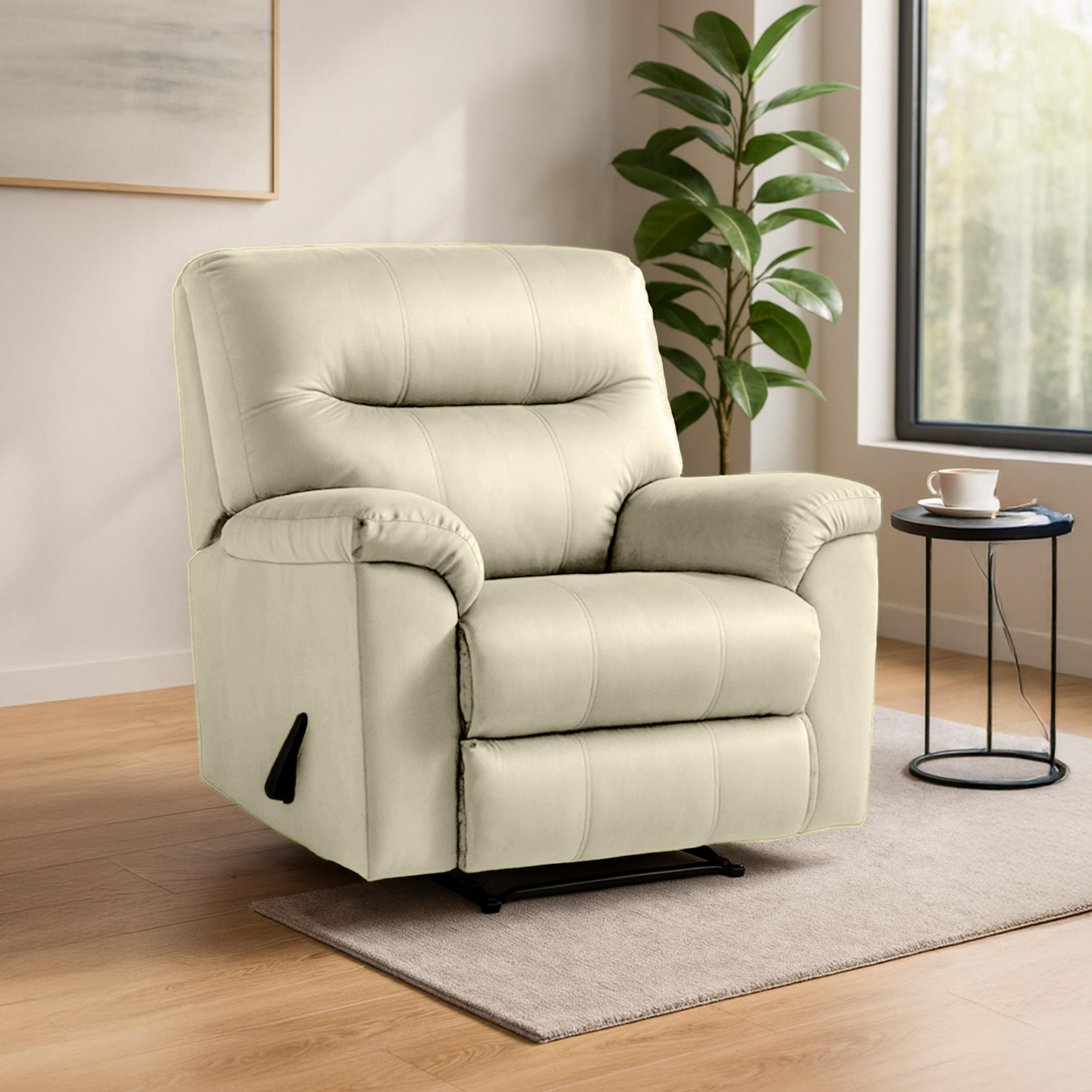 Comfort Velvet Recliner Chair-furniture-sofaandseating-recliners-image-1