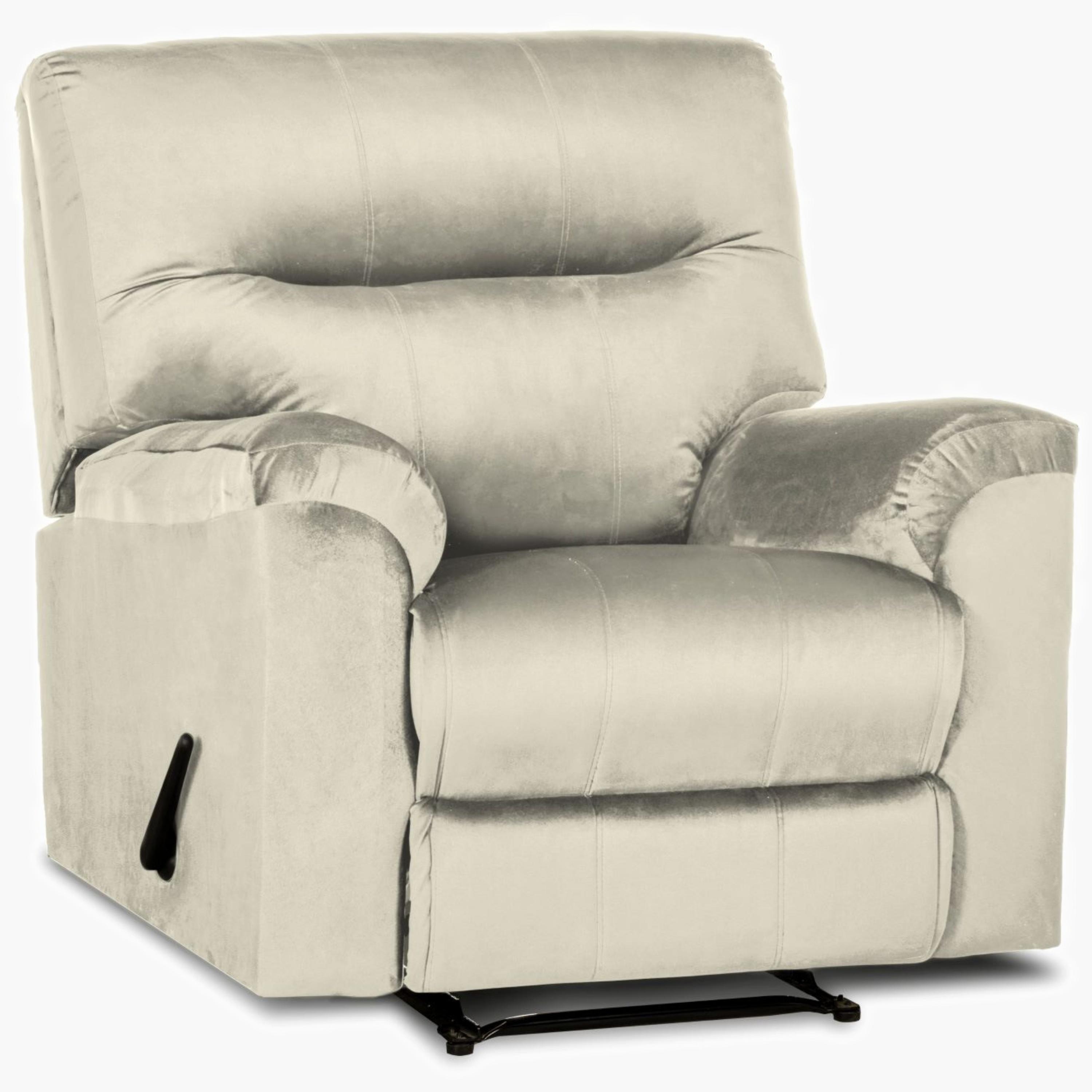 Comfort Velvet Recliner Chair-furniture-sofaandseating-recliners-image-2