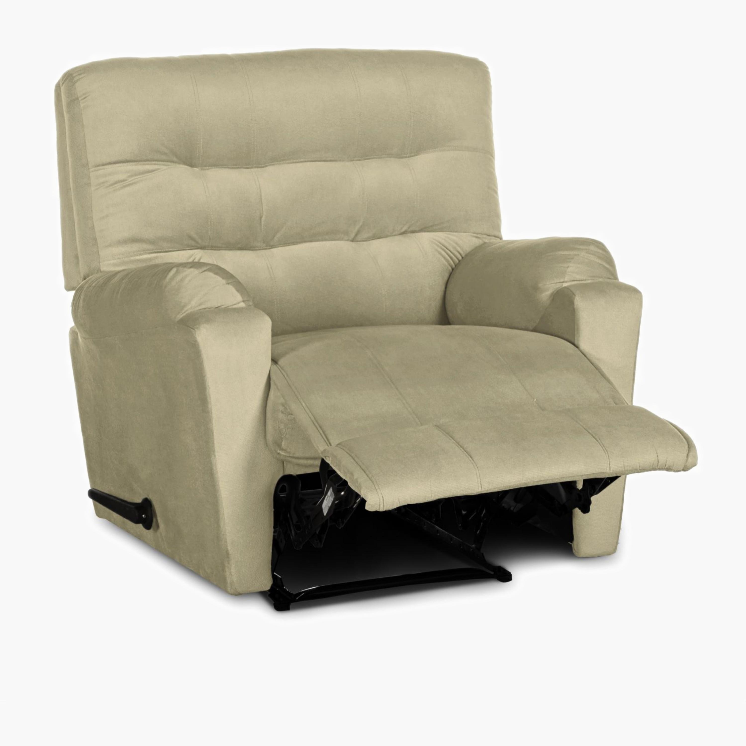 Velvet Manual Recliner Chair-furniture-sofaandseating-recliners-image-5