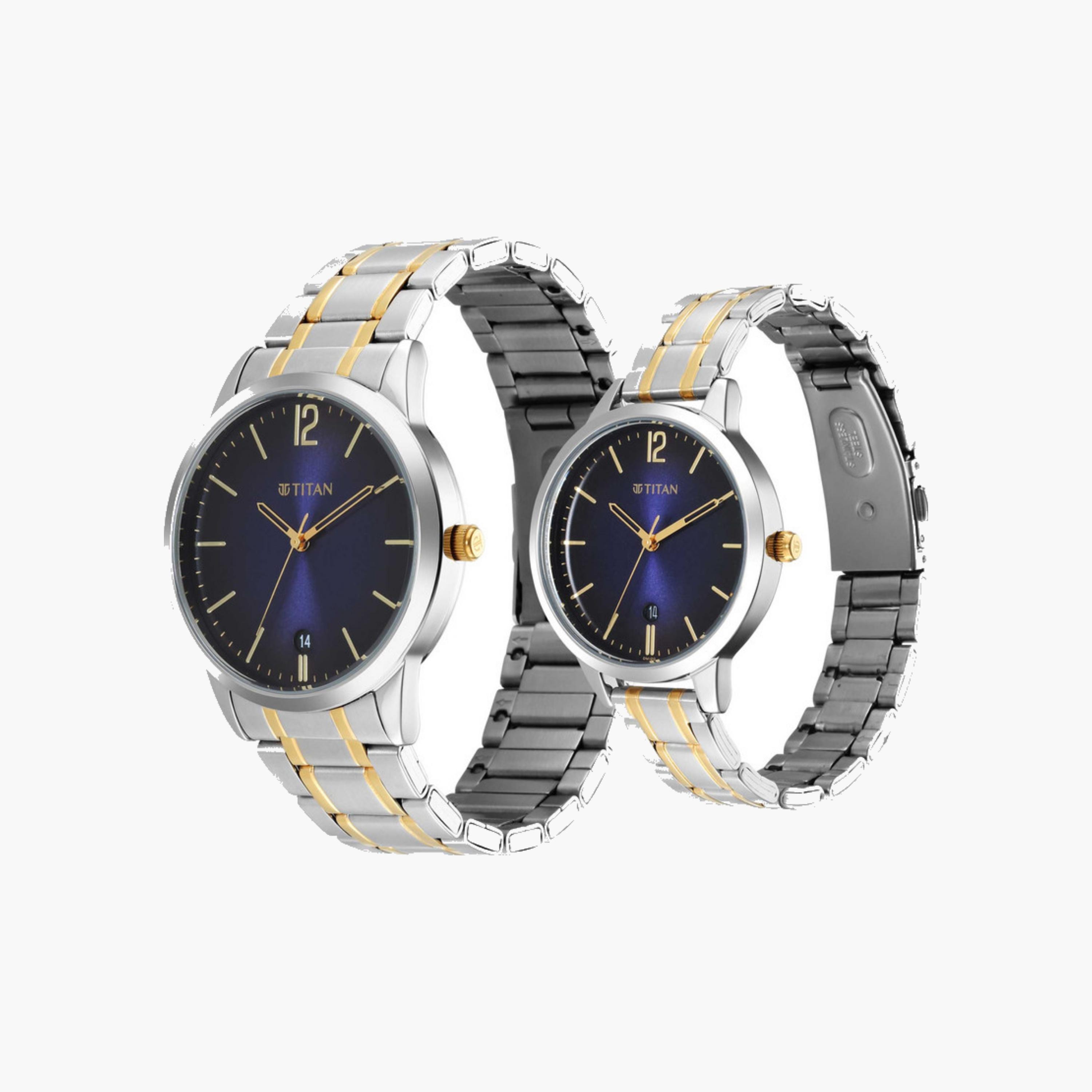 Two-Tone Couple Watches Set-men-watchesandjewellery-watches-image-3
