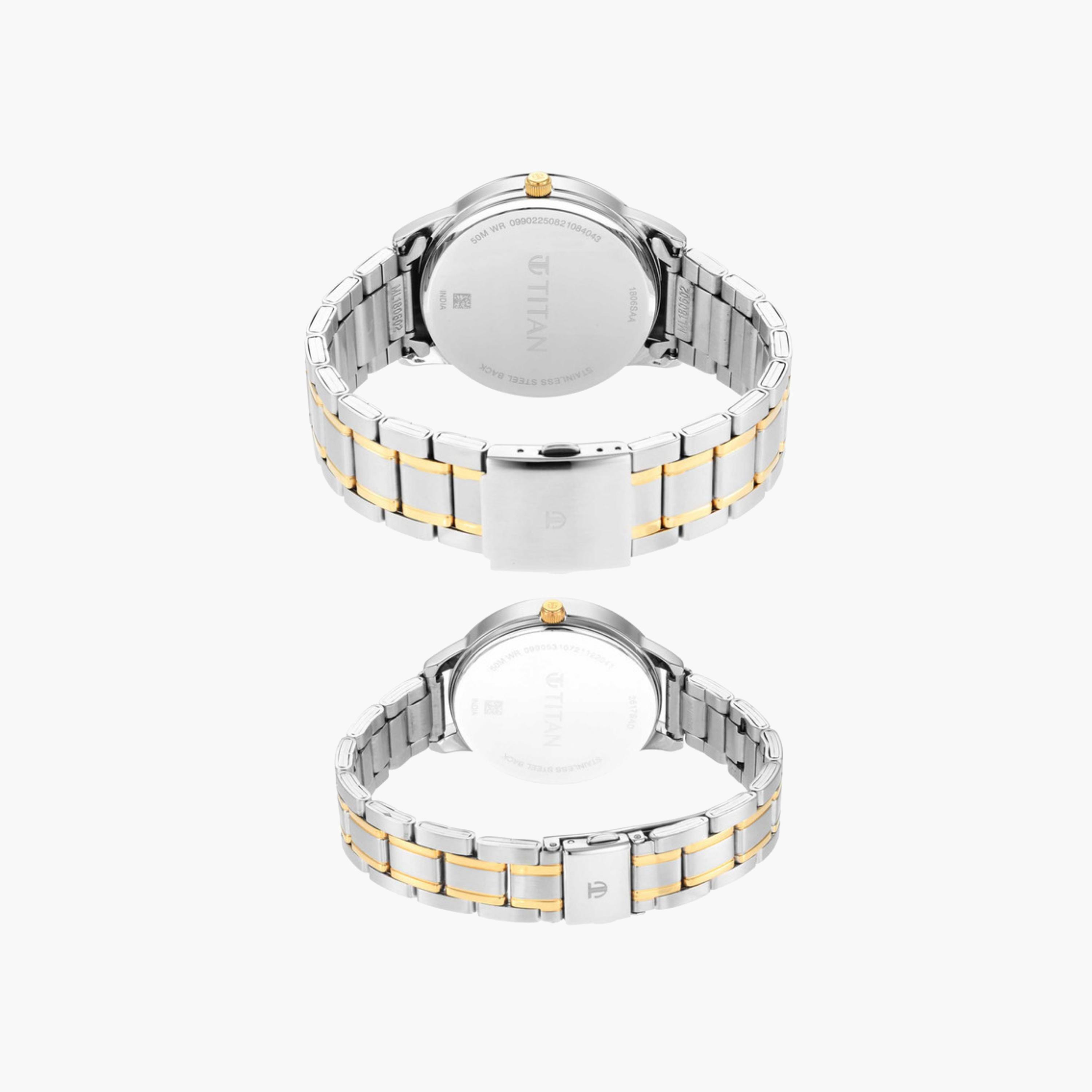 Two-Tone Couple Watches Set-men-watchesandjewellery-watches-image-5