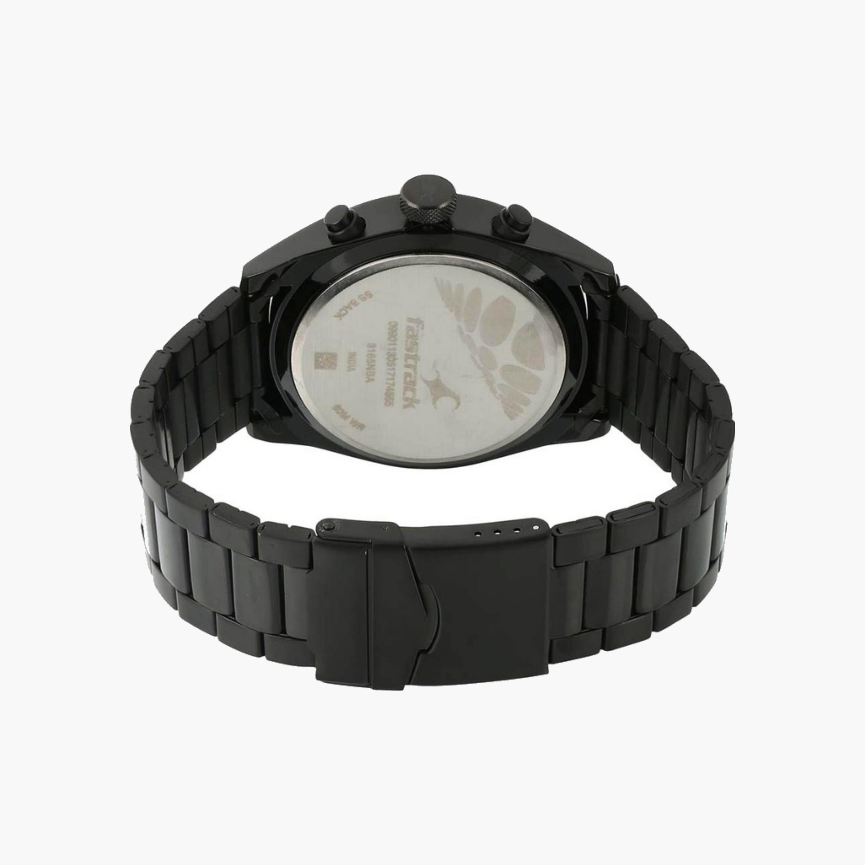 Black Chronograph Men's Watch-men-watchesandjewellery-watches-image-2