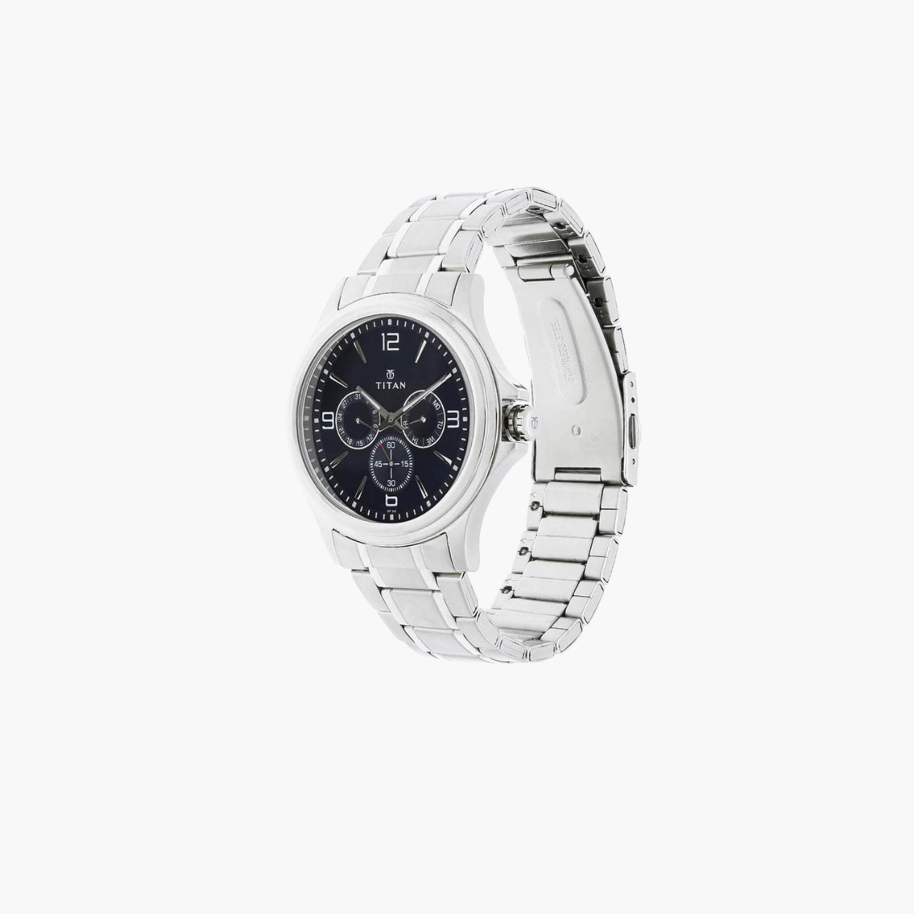 Men's Stainless Steel Multifunction Watch-men-watchesandjewellery-watches-image-2