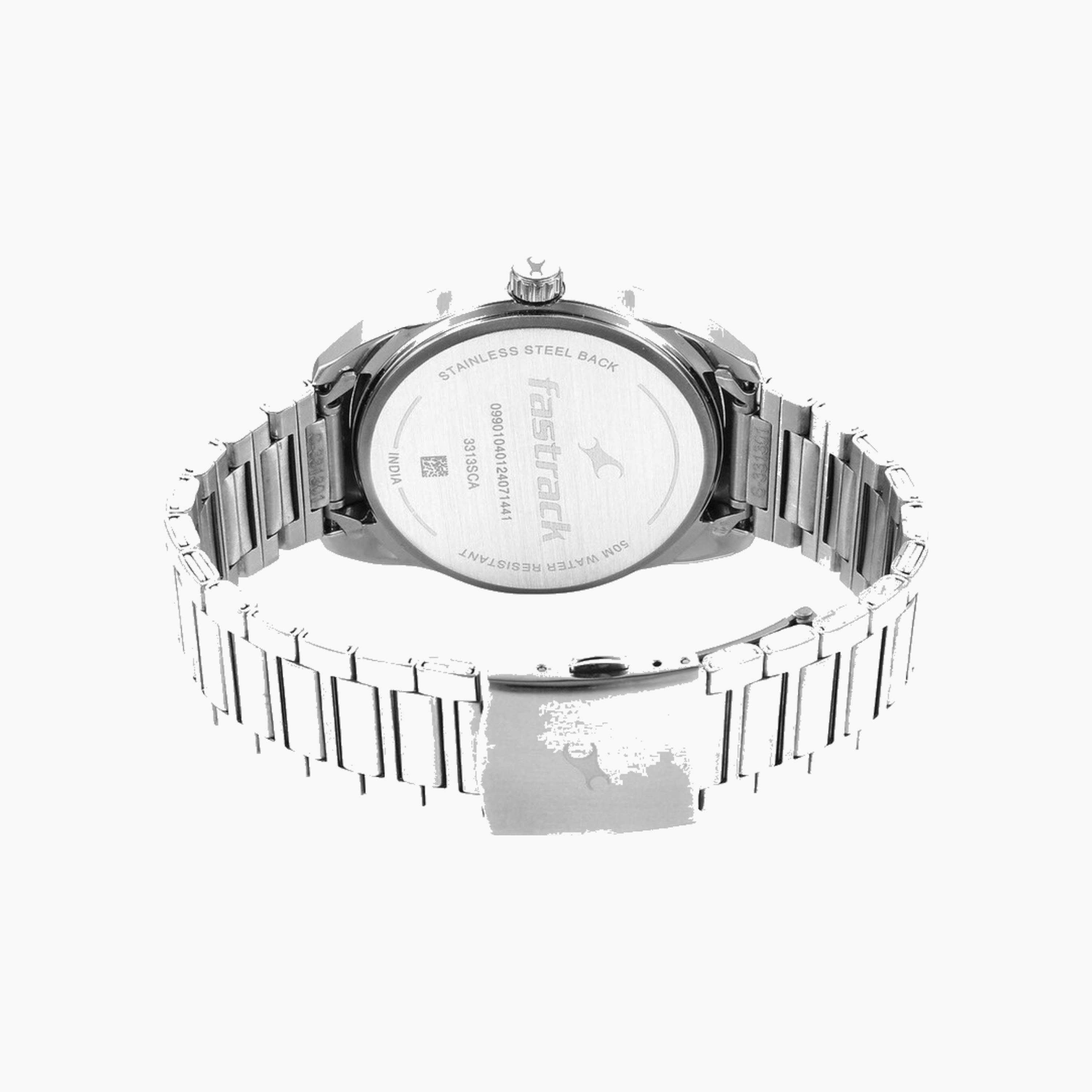 Silver Stainless Steel Watch-men-watchesandjewellery-watches-image-3