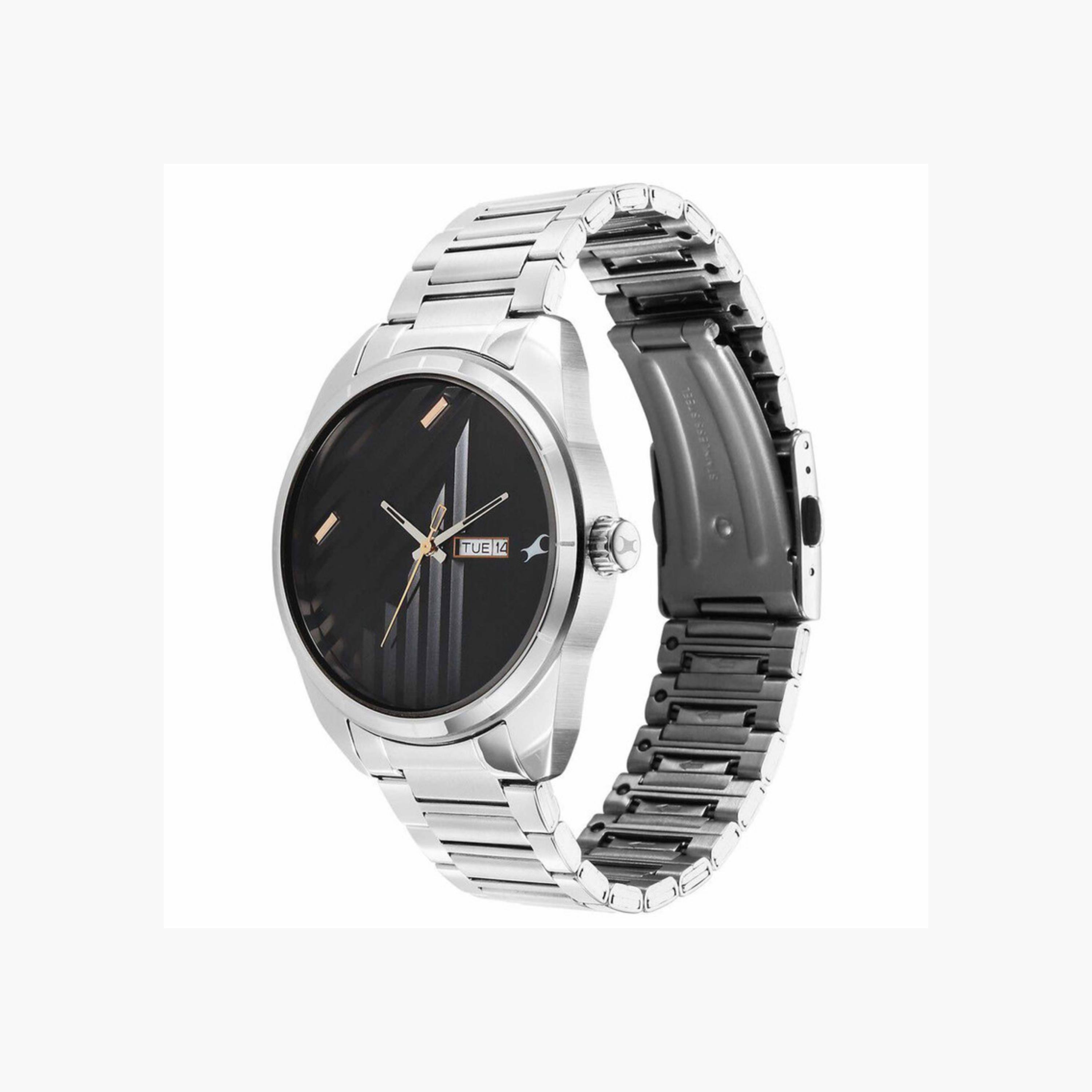 Silver Stainless Steel Watch-men-watchesandjewellery-watches-image-5