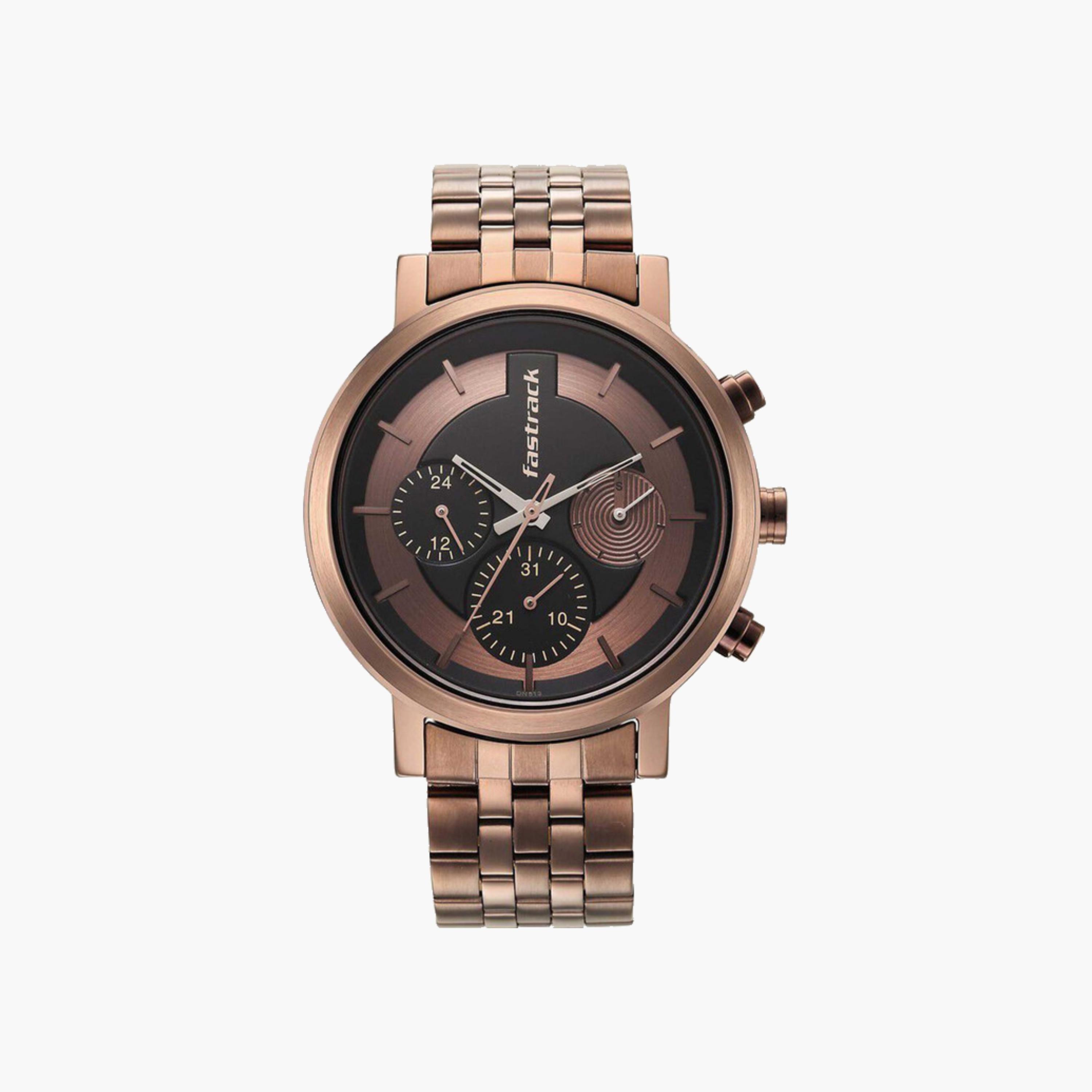 Brown Dial Chronograph Men's Watch-men-watchesandjewellery-watches-image-1