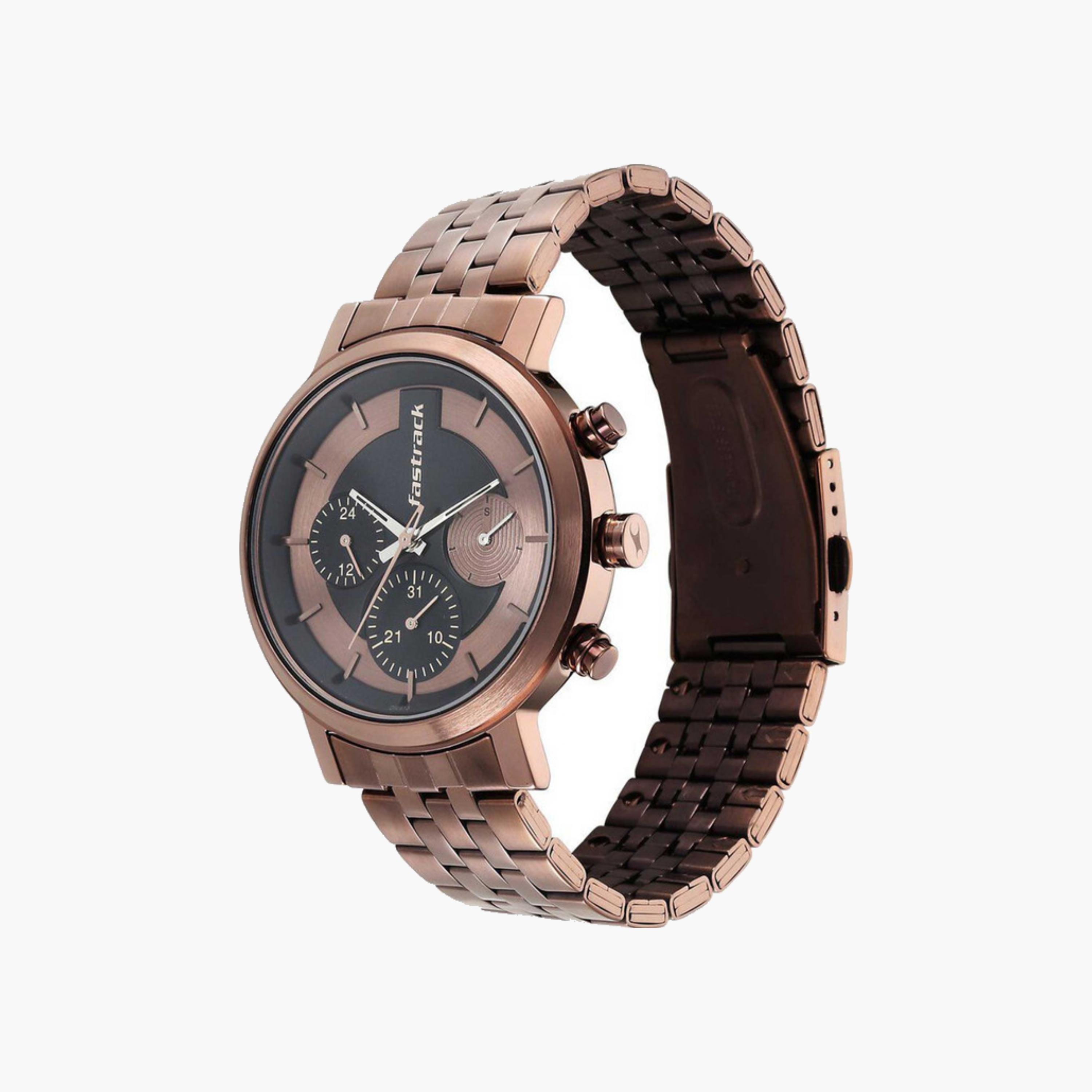 Brown Dial Chronograph Men's Watch-men-watchesandjewellery-watches-image-2