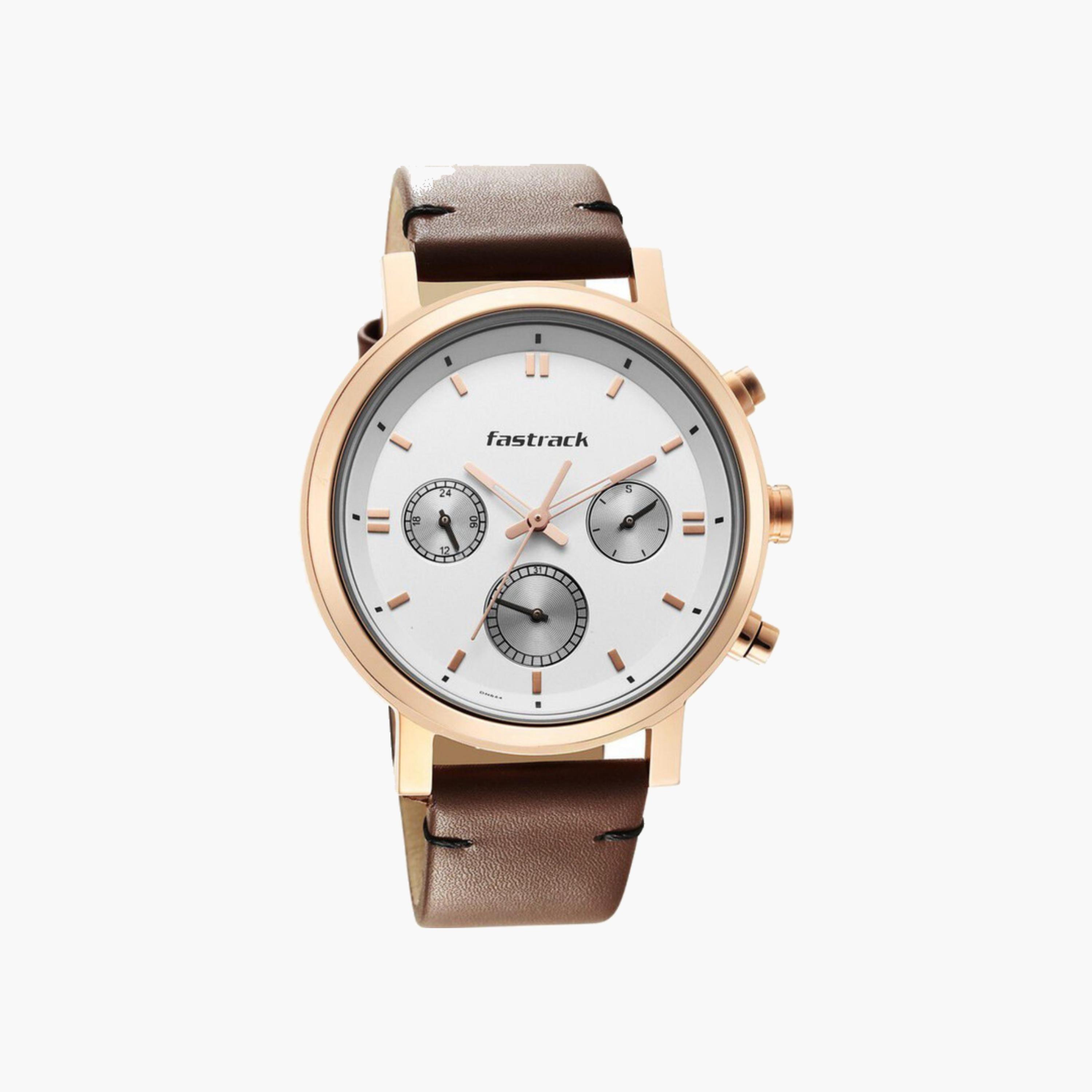 White Dial Chronograph Men's Watch-men-watchesandjewellery-watches-image-1