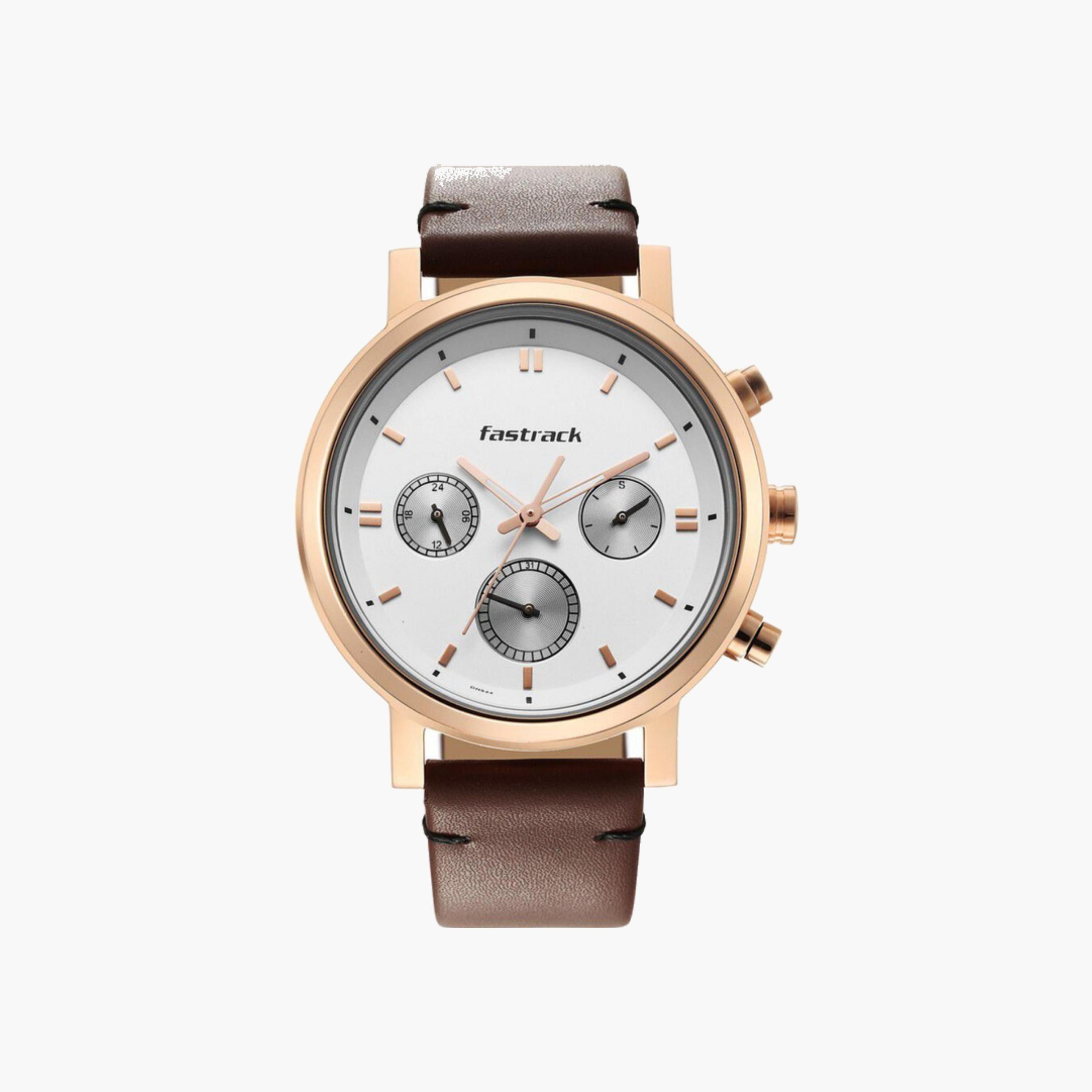 White Dial Chronograph Men's Watch-men-watchesandjewellery-watches-image-3
