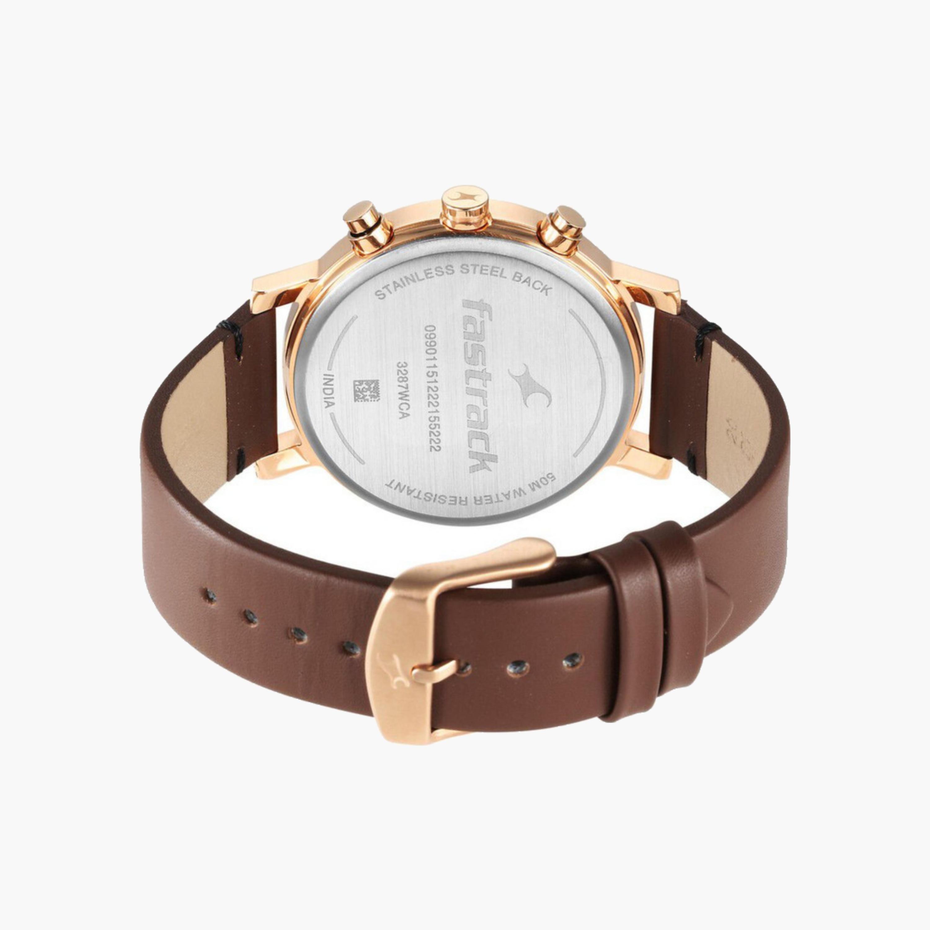 White Dial Chronograph Men's Watch-men-watchesandjewellery-watches-image-4