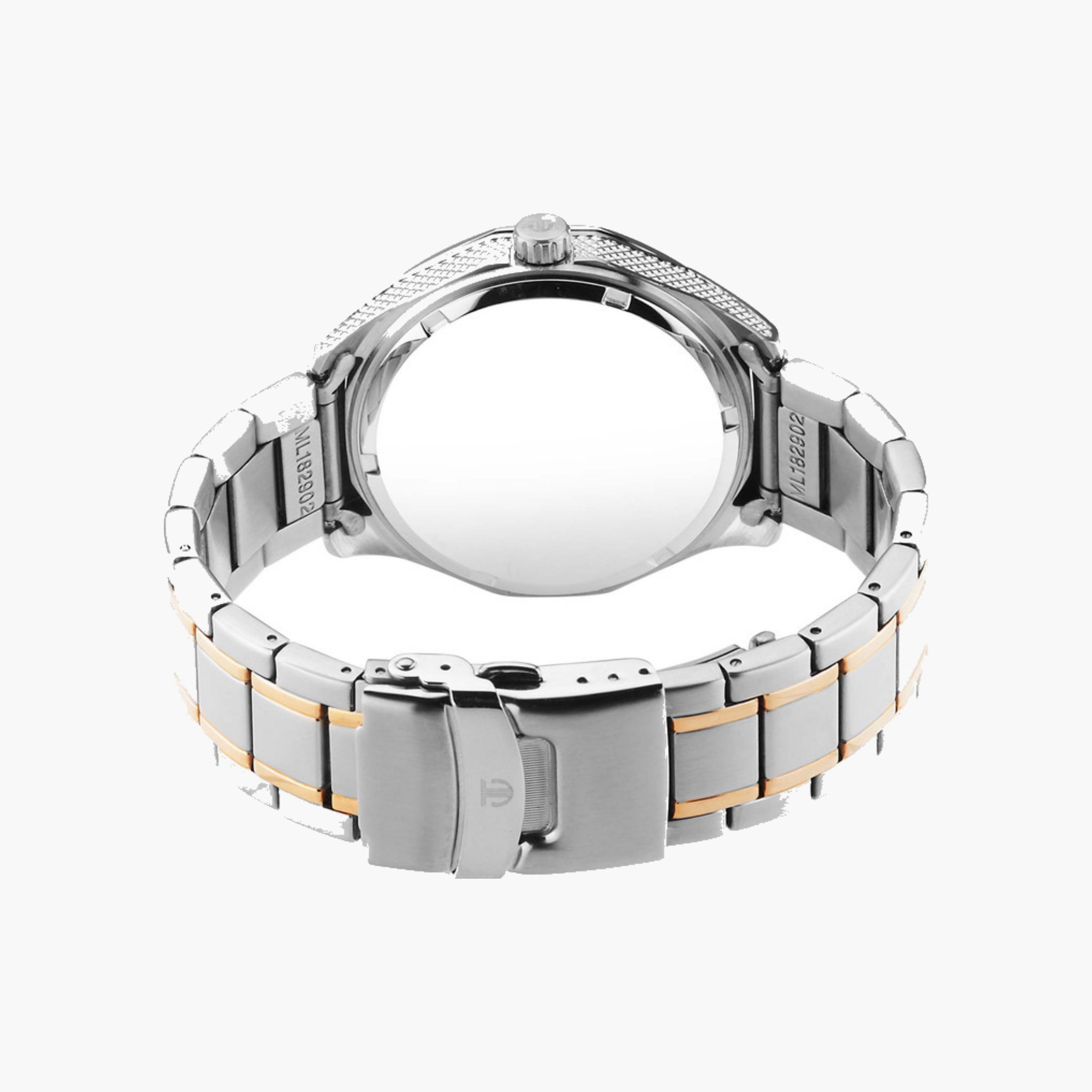 Green Dial Two-Tone Stainless Steel Watch-men-watchesandjewellery-watches-image-2