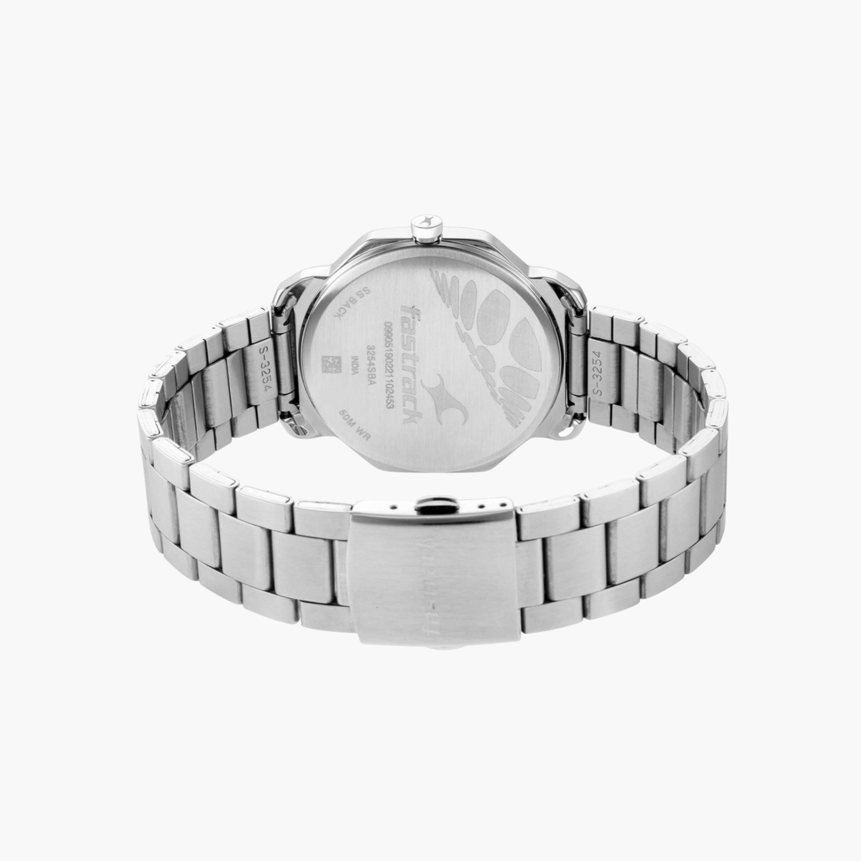 Analog Watch with Metal Strap-men-watchesandjewellery-watches-image-2