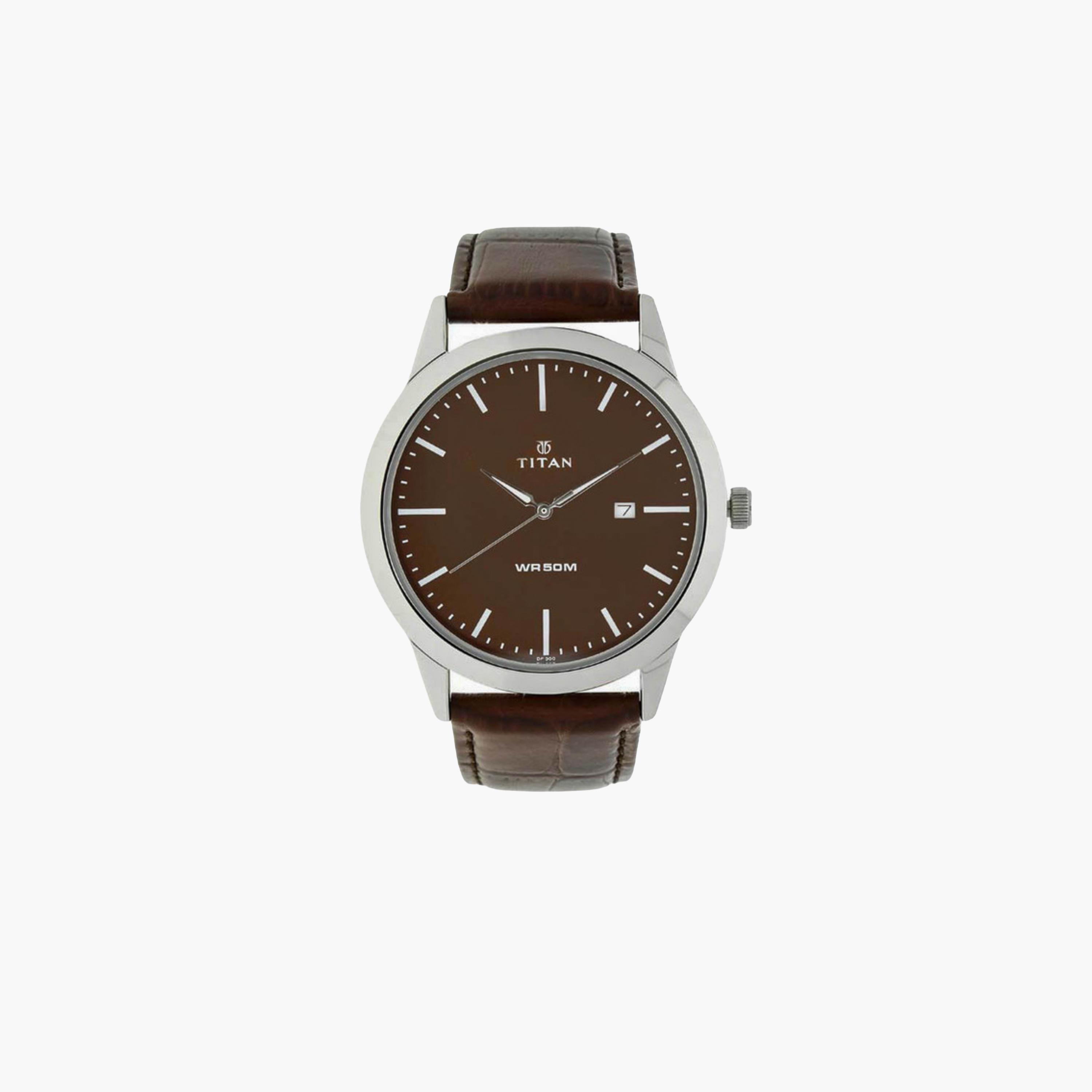 Brown Dial Men's Analog Watch-men-watchesandjewellery-watches-image-1