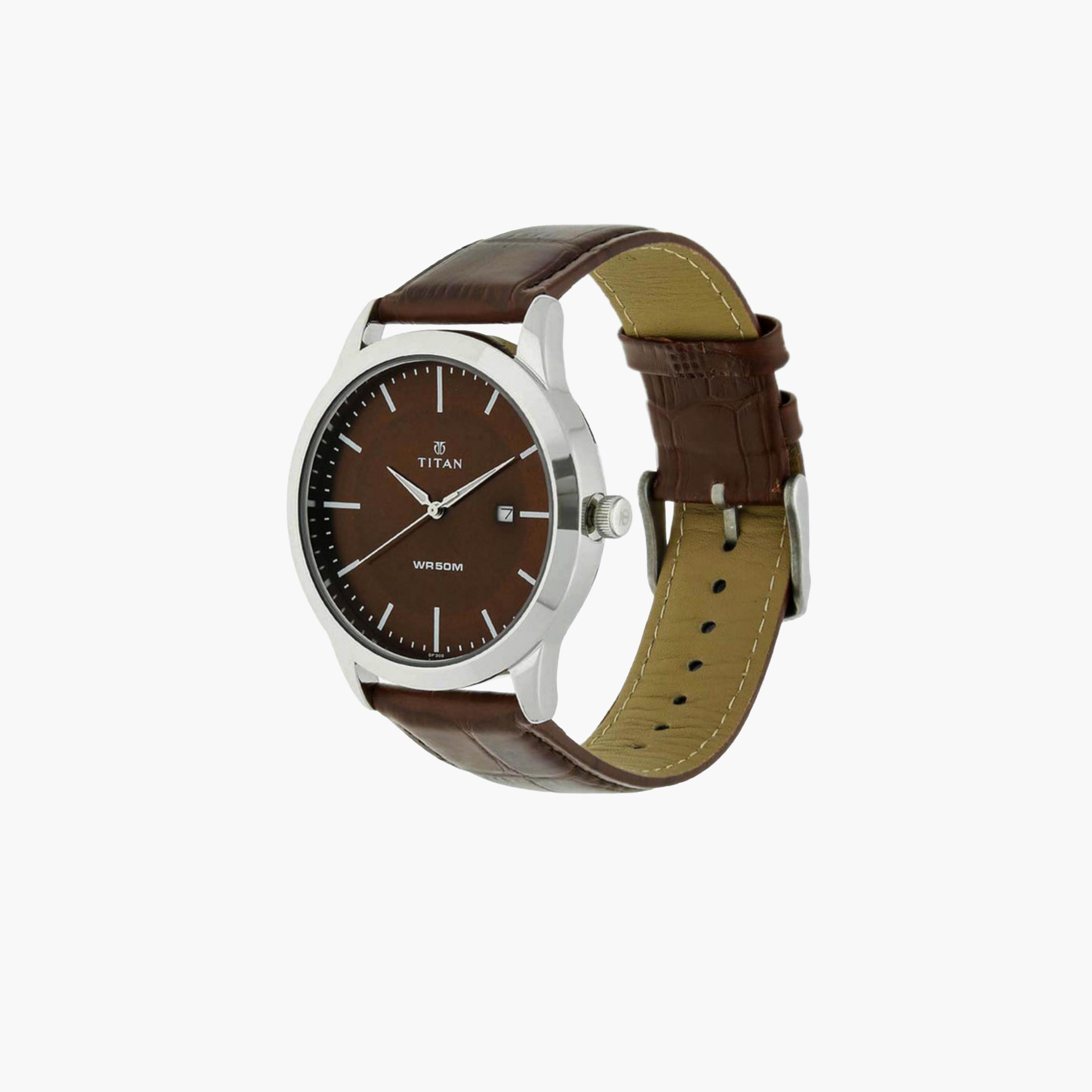 Brown Dial Men's Analog Watch-men-watchesandjewellery-watches-image-2