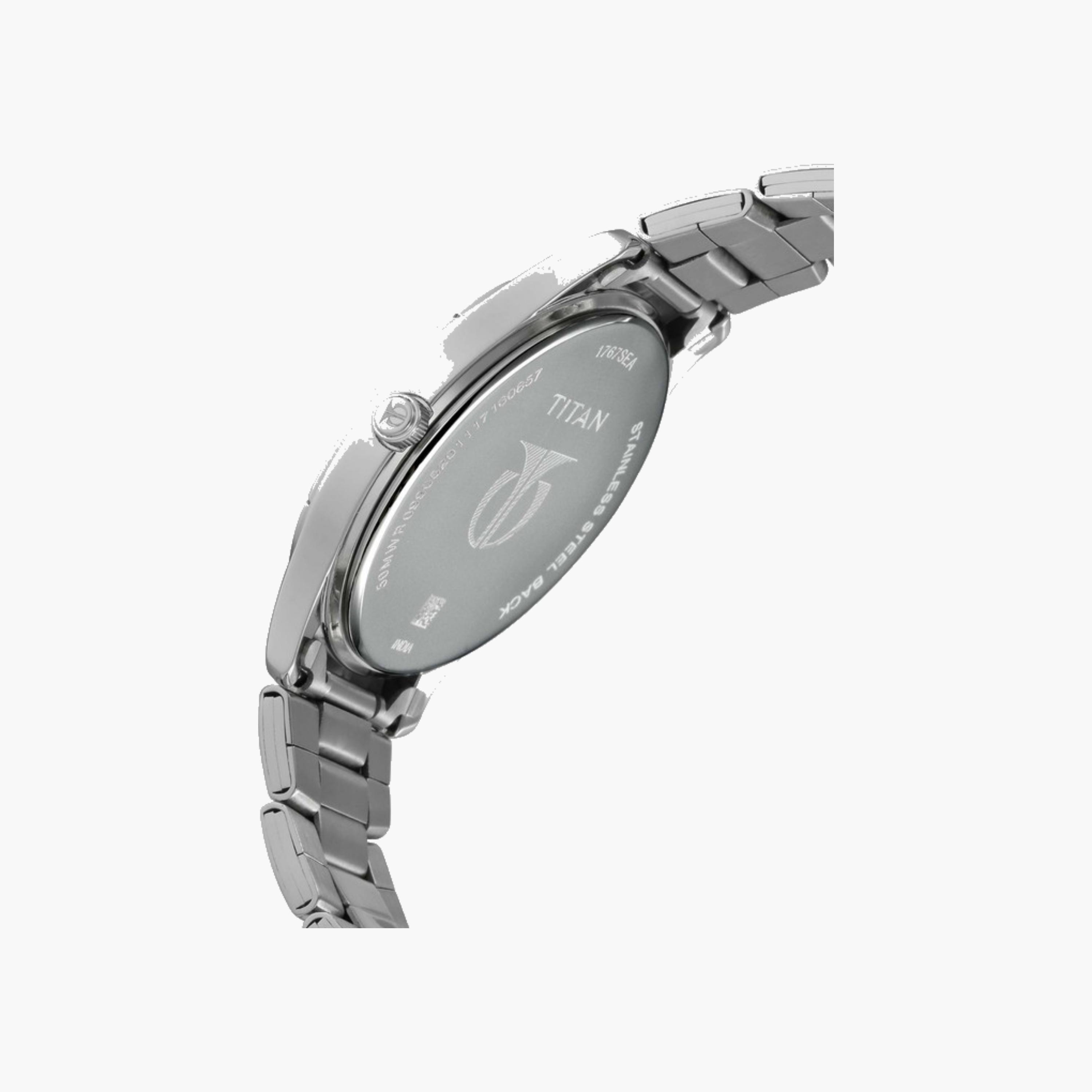 ساعة رجالية أنالوج من الستانلس ستيل-men-watchesandjewellery-watches-image-3