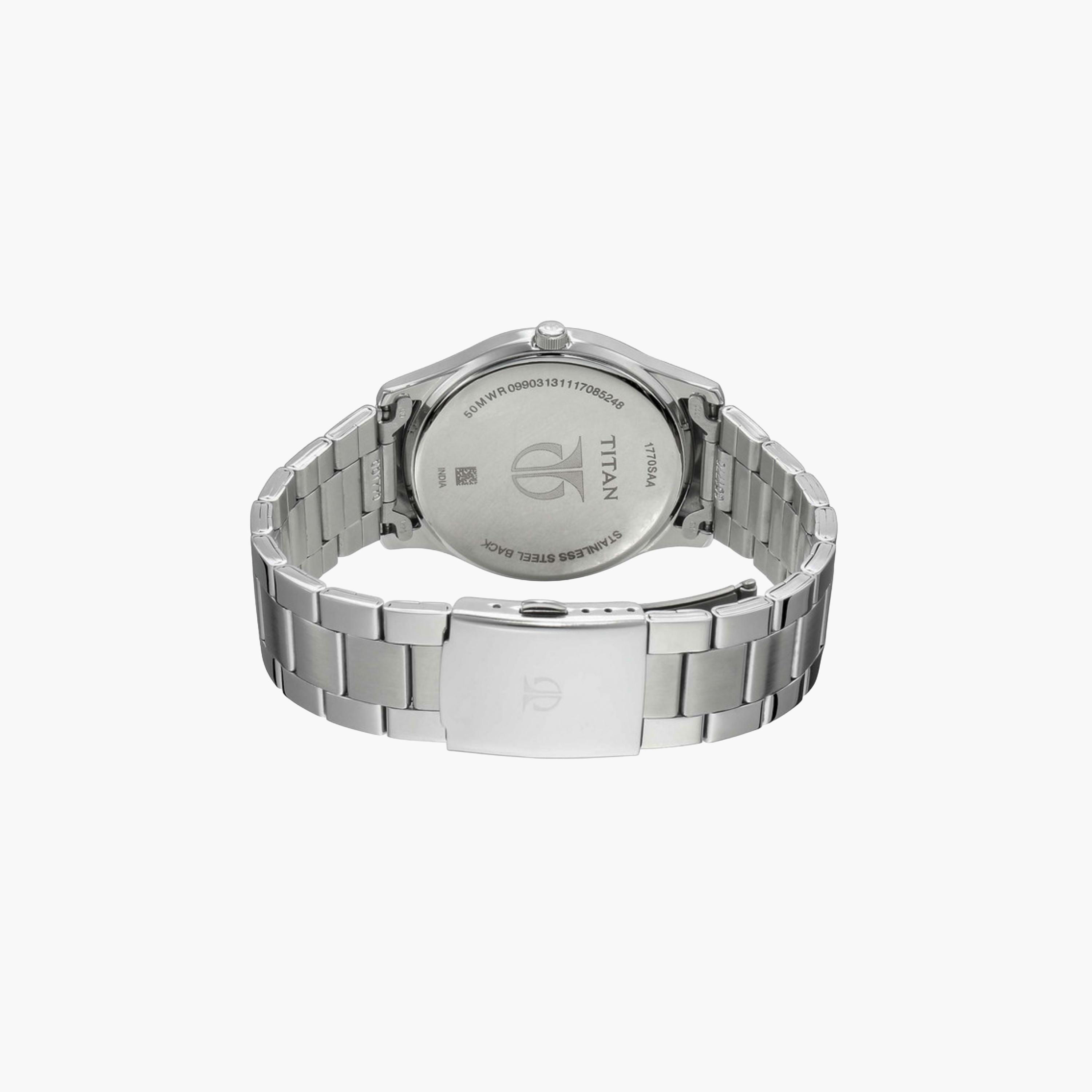 Stainless Steel Men's Watch-men-watchesandjewellery-watches-image-2