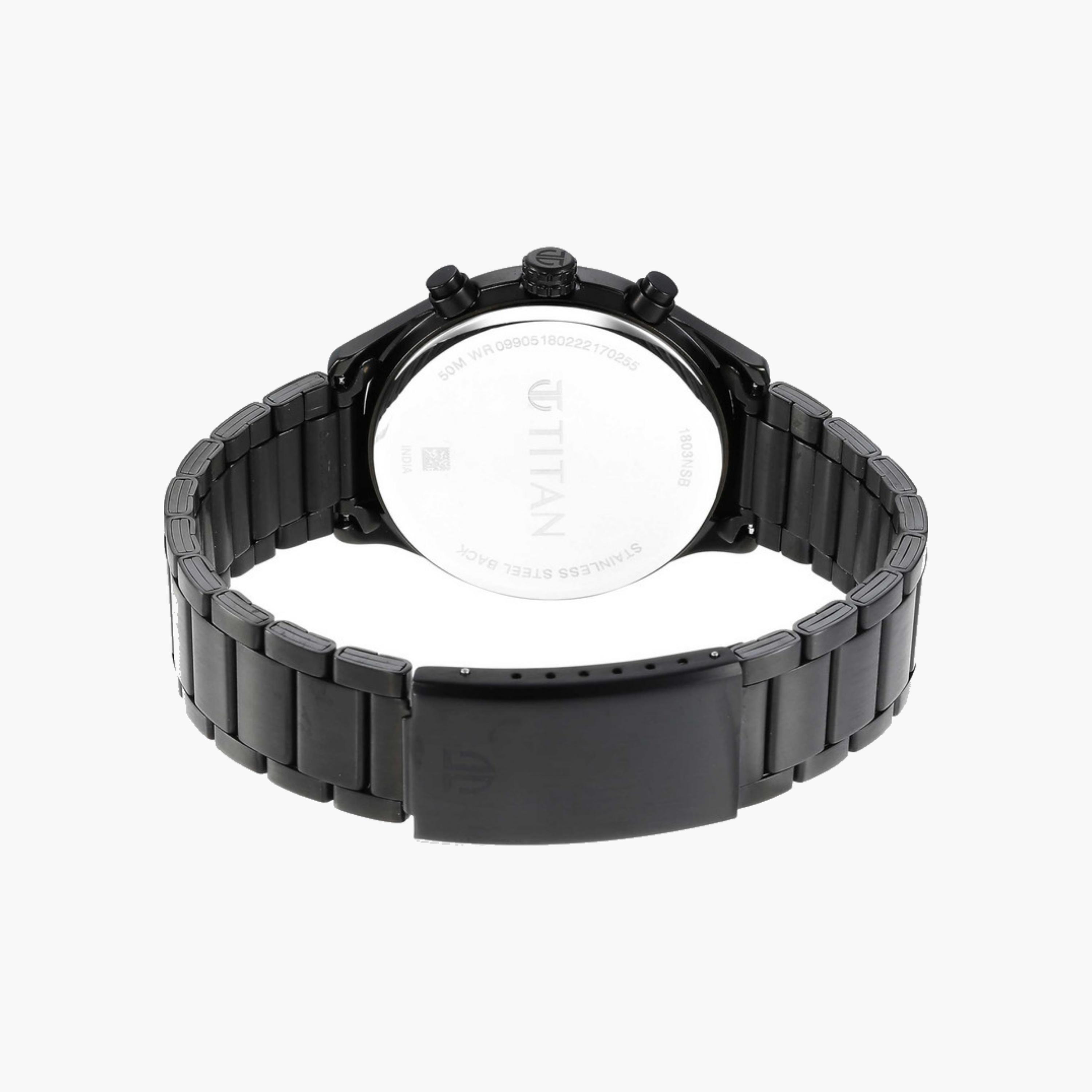 Black Dial Multifunction Men's Watch-men-watchesandjewellery-watches-image-5