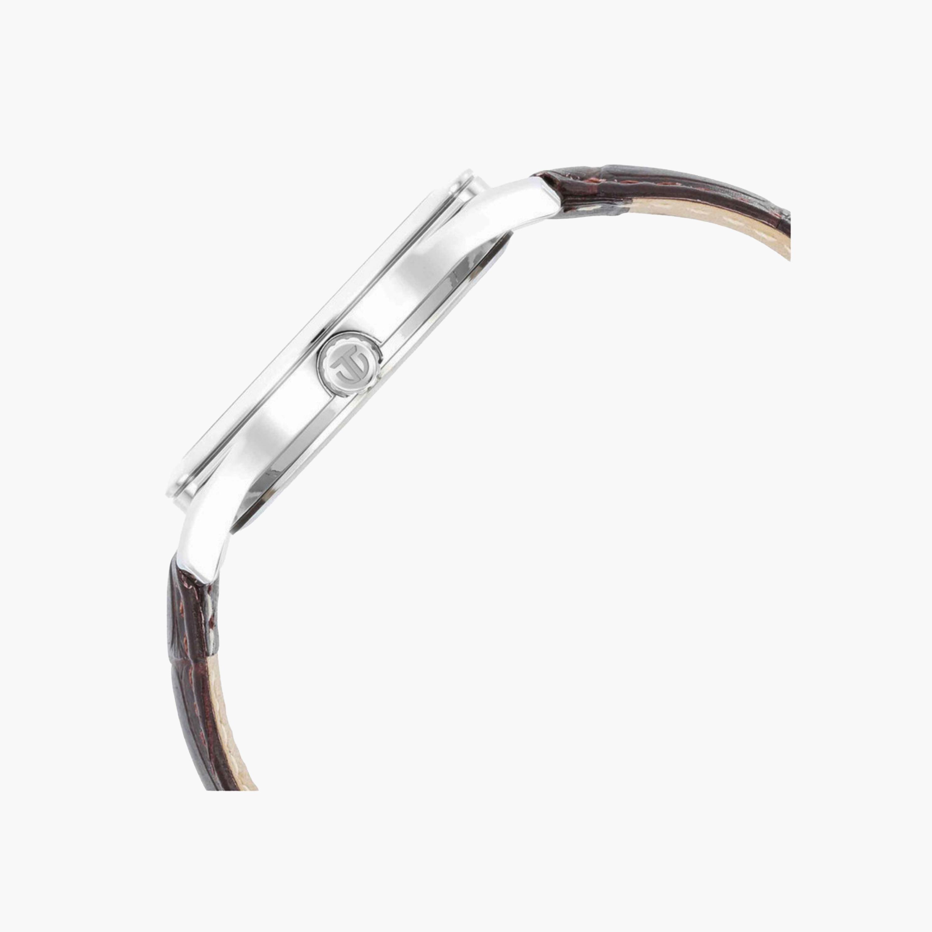 Classic Leather Strap Watch-men-watchesandjewellery-watches-image-4