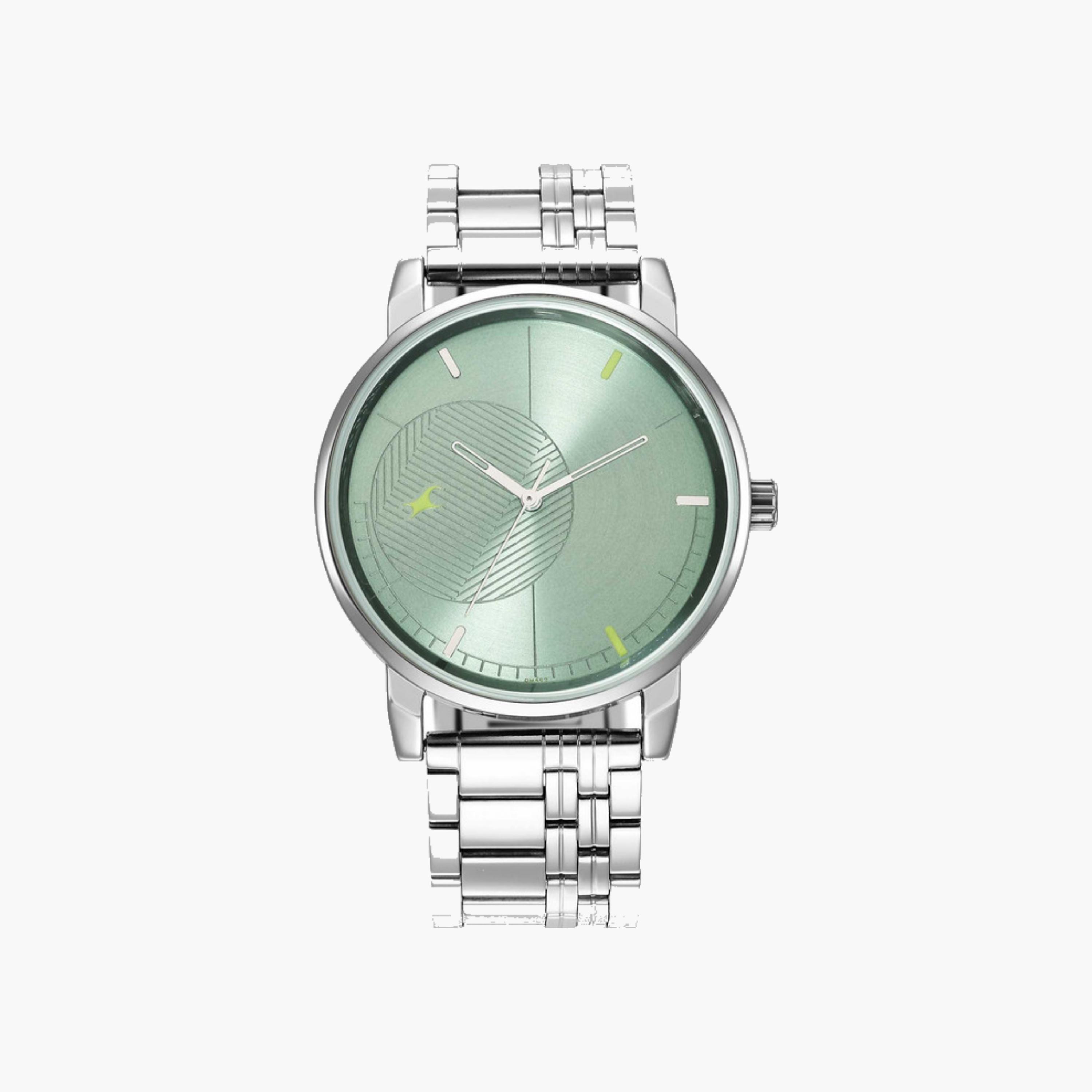 Green Dial Men's Metal Watch-men-watchesandjewellery-watches-image-5
